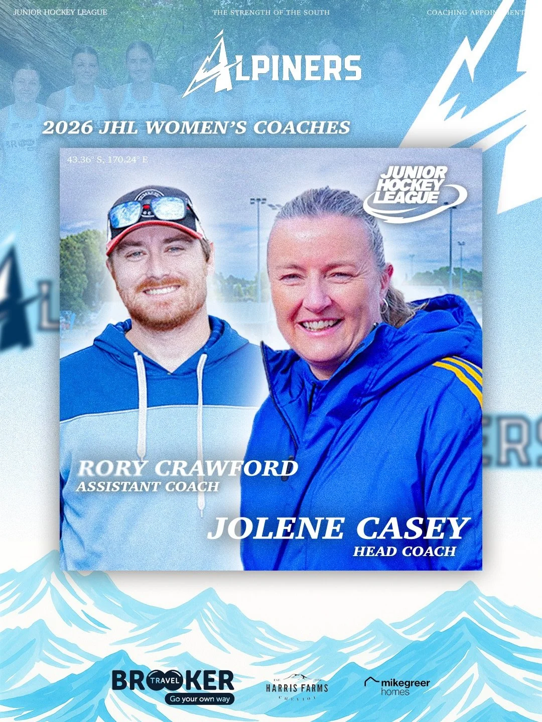 🏔️The summit just got stronger🏔️

🔒 Our 2026 JHL coaches are locked in and ready to lead the climb 🫡