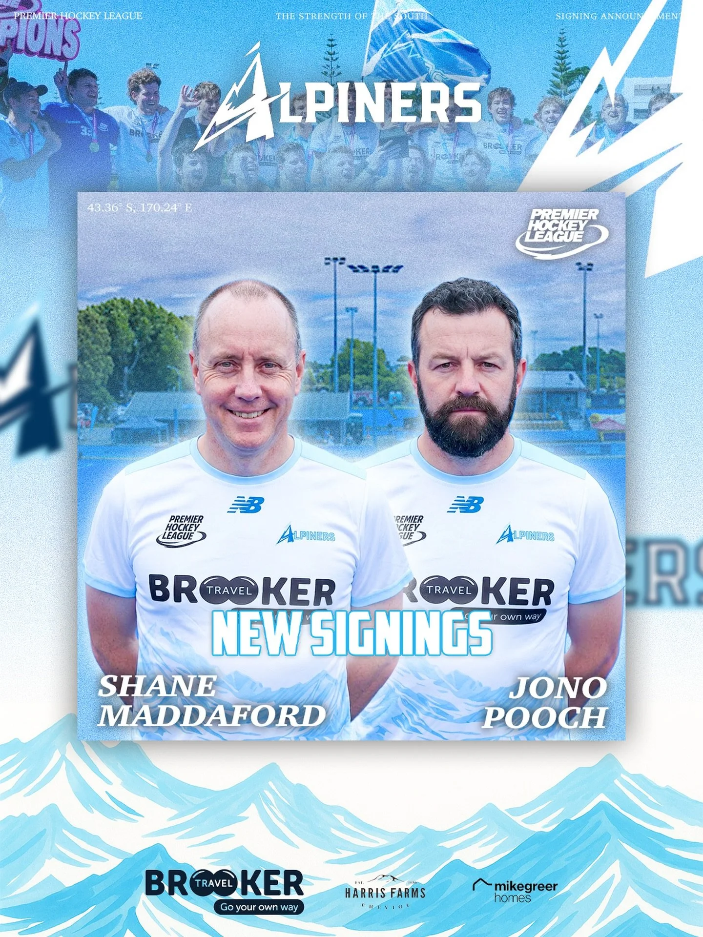 The Strength of the South just got stronger ⚡️ 

We are delighted to confirm the double signing of Shane Maddaford and Jono Pooch for the 2026 PHL Season!

The pair have been signed off the back of some great performances in the recent National Maste