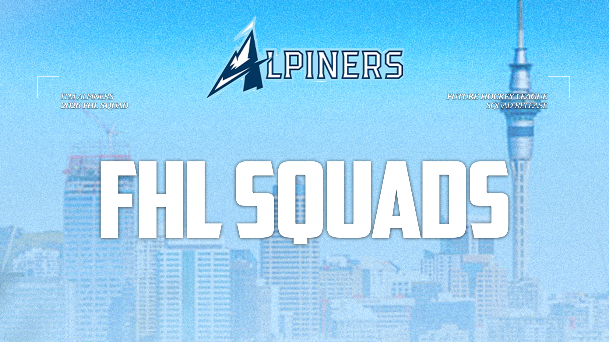 ALPINERS’ ANNOUNCE INAUGURAL FUTURE HOCKEY LEAGUE SQUADS