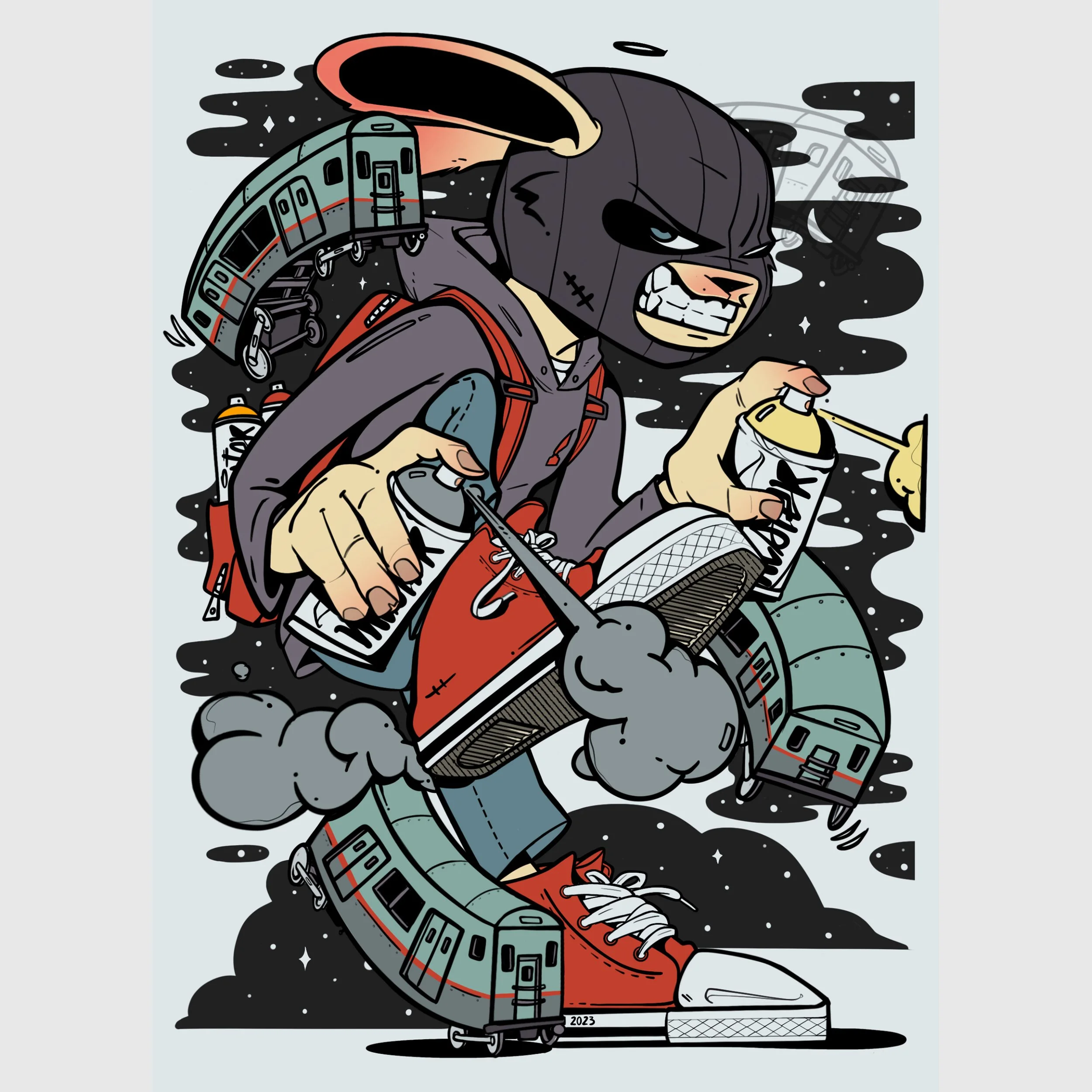 Sprayboy Bunny, 2023