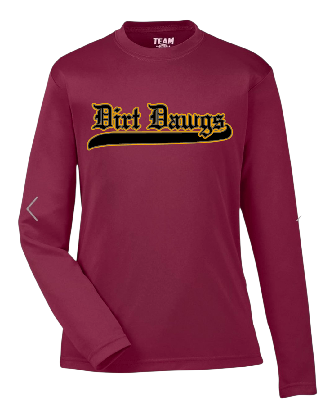 Youth performance long sleeve