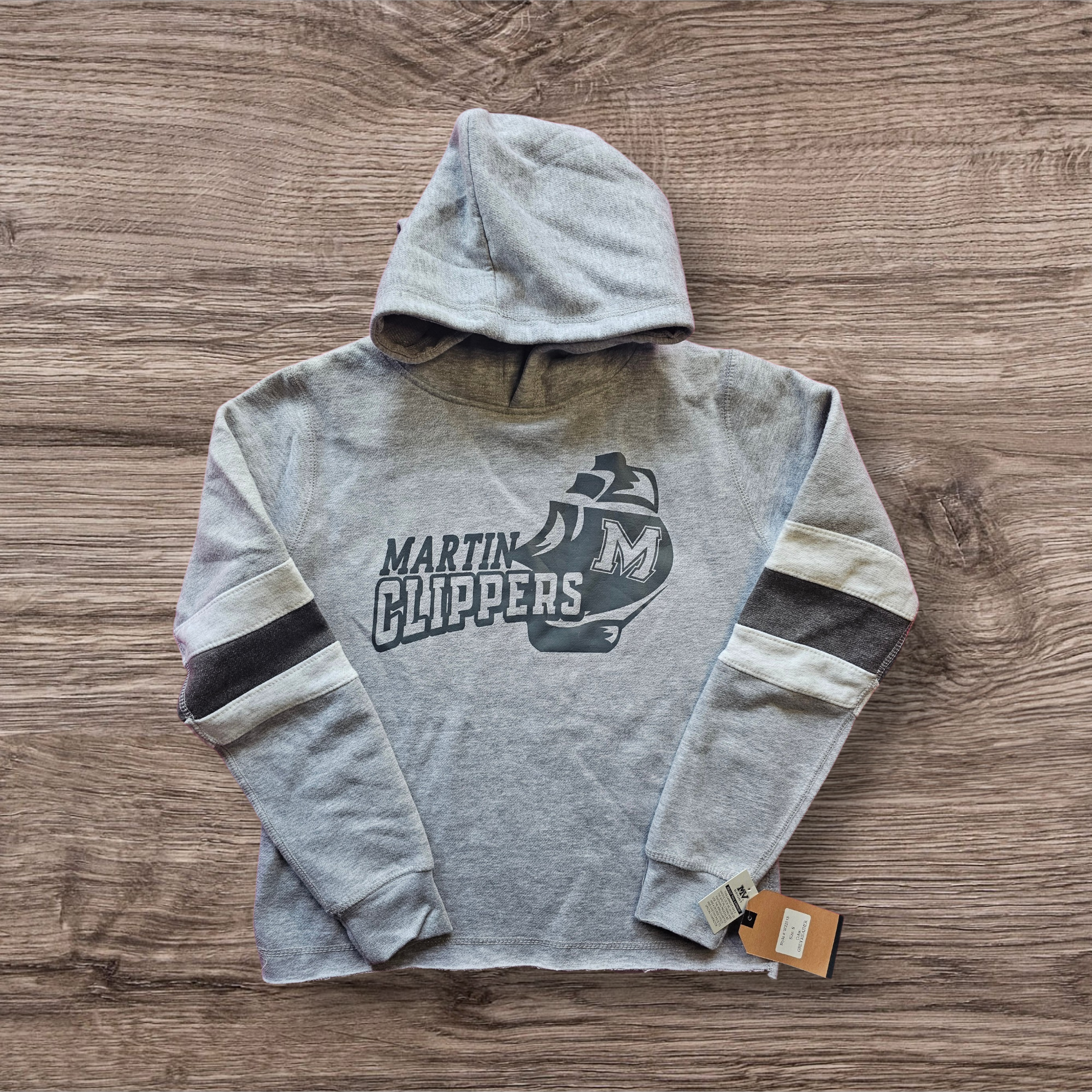 Ladies Gray Hoodie