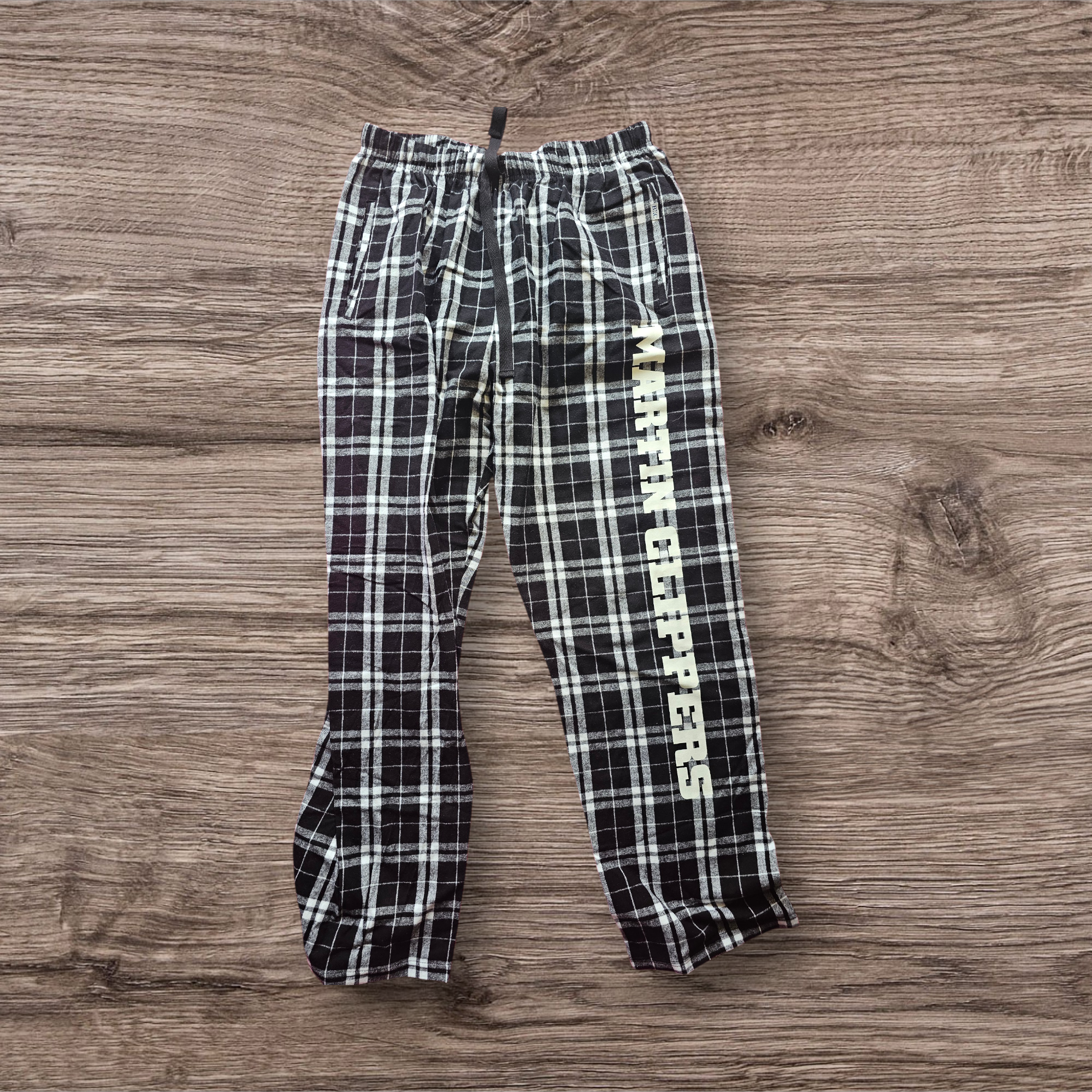 Black and white pj pants