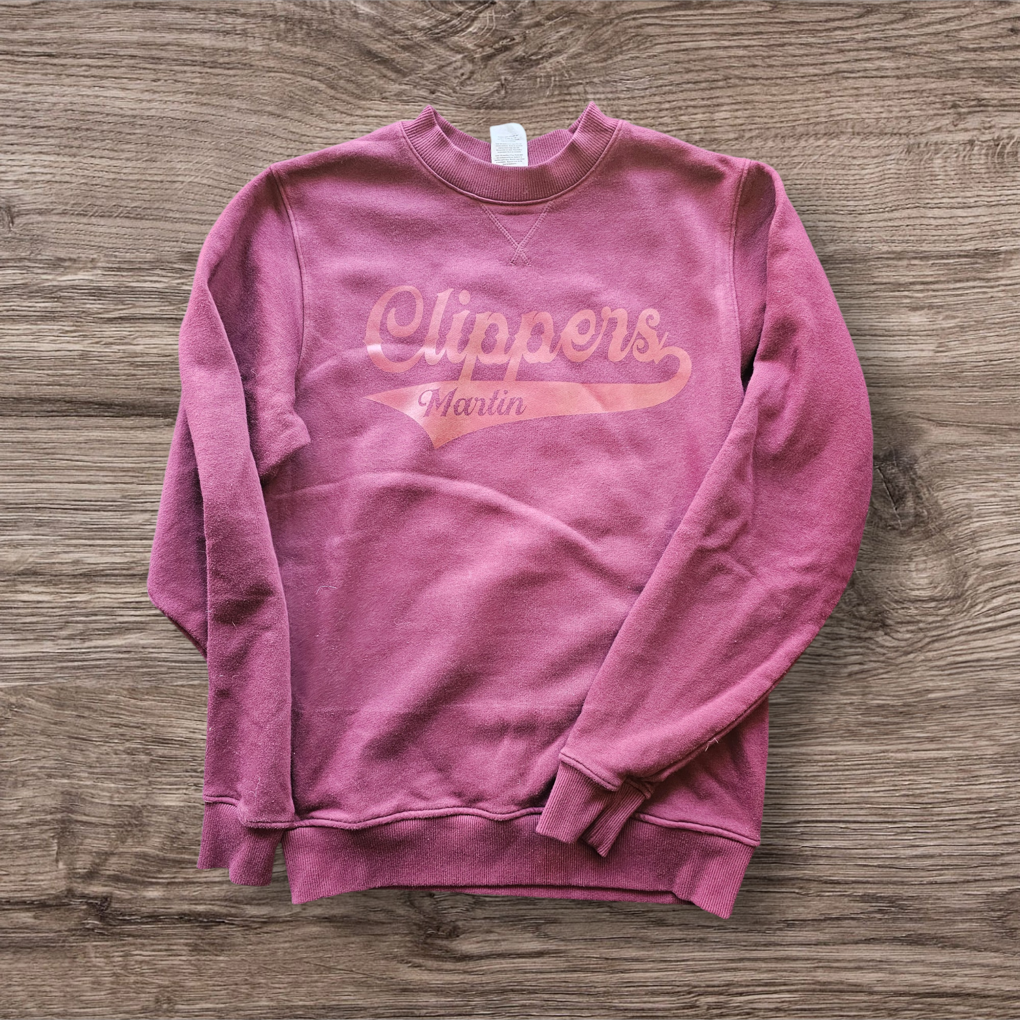 Maroon on Maroon Crewneck