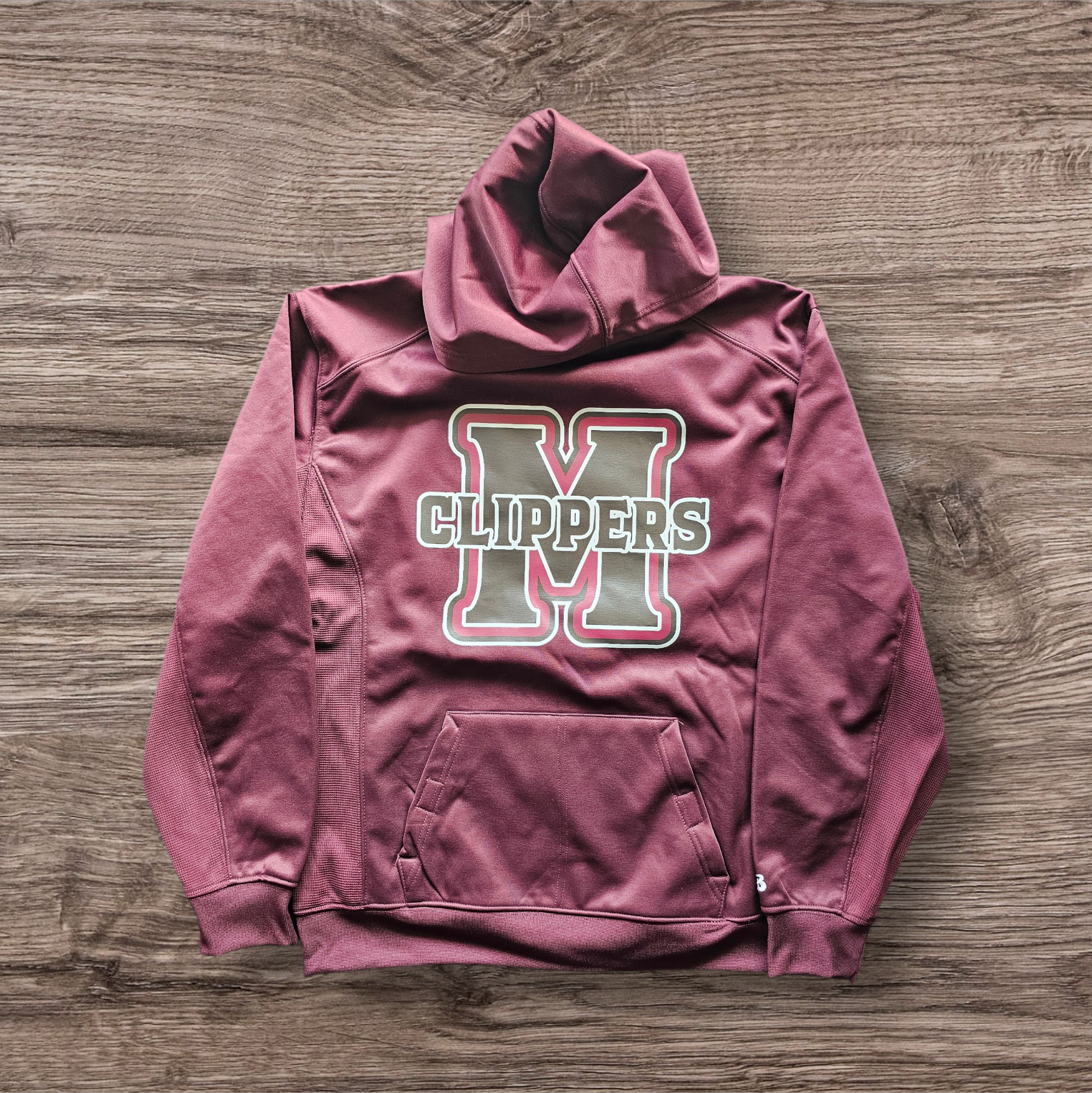 Large performance hoodie