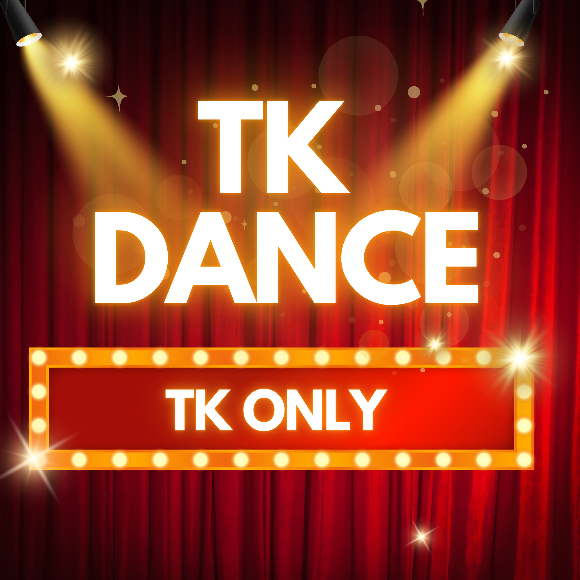 TK Dance Thursdays 2:45 - 3:45pm