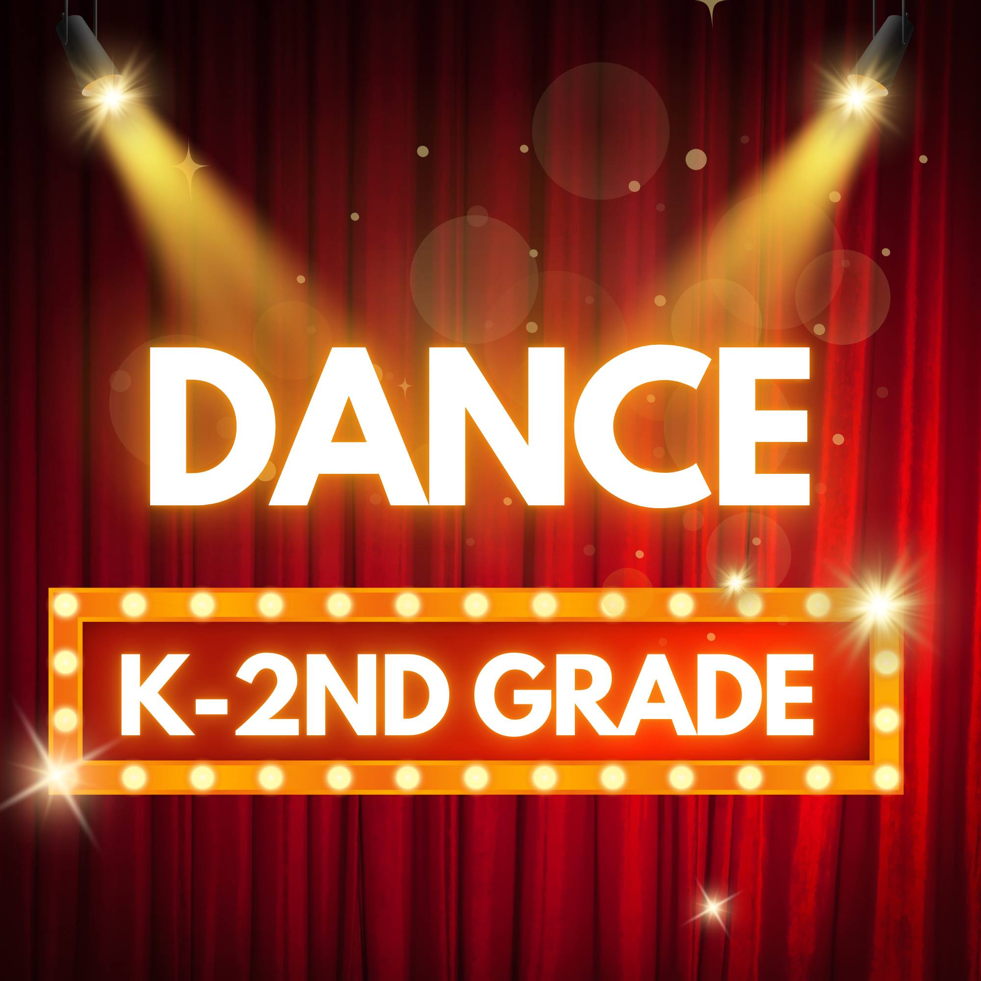 Dance K–2nd Thursdays 3:45 - 4:45pm
