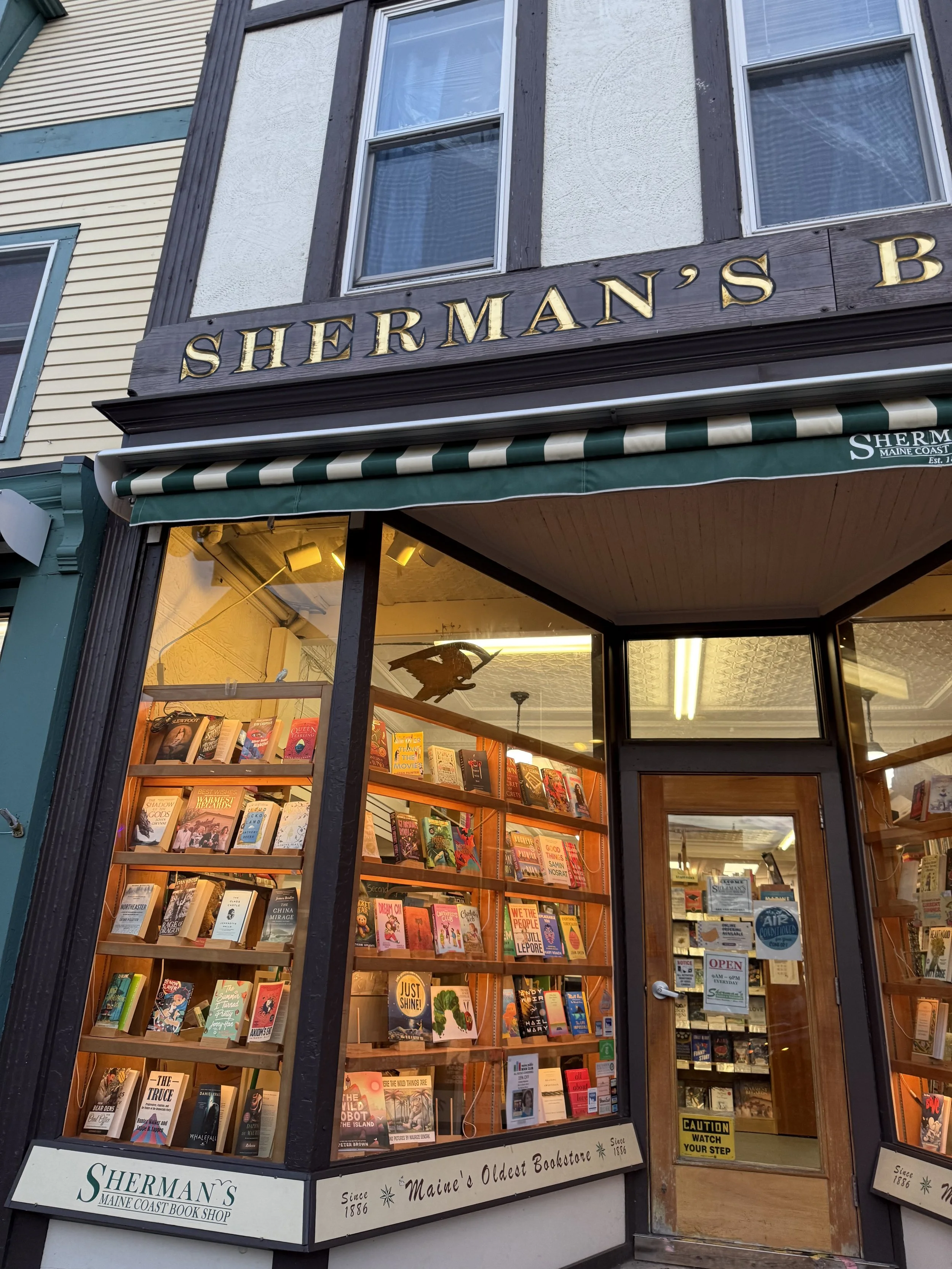 Sherman's Books, Bar Harbor, ME 2025