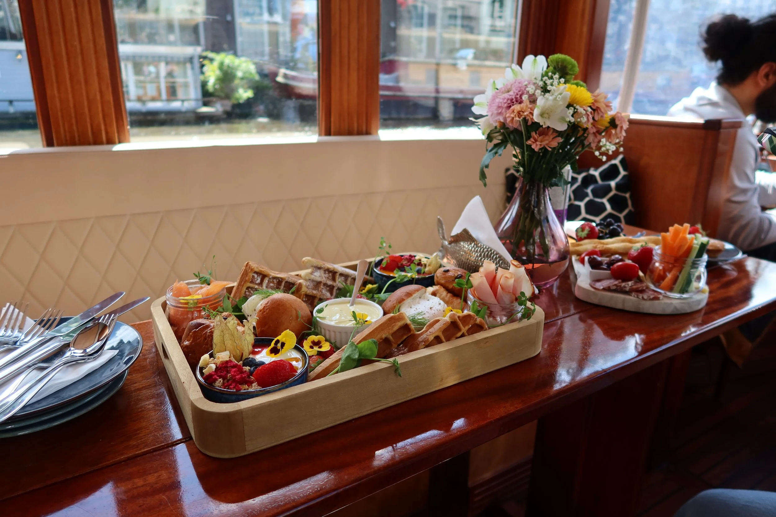 Amstel River, Amsterdam, Netherlands July 2024