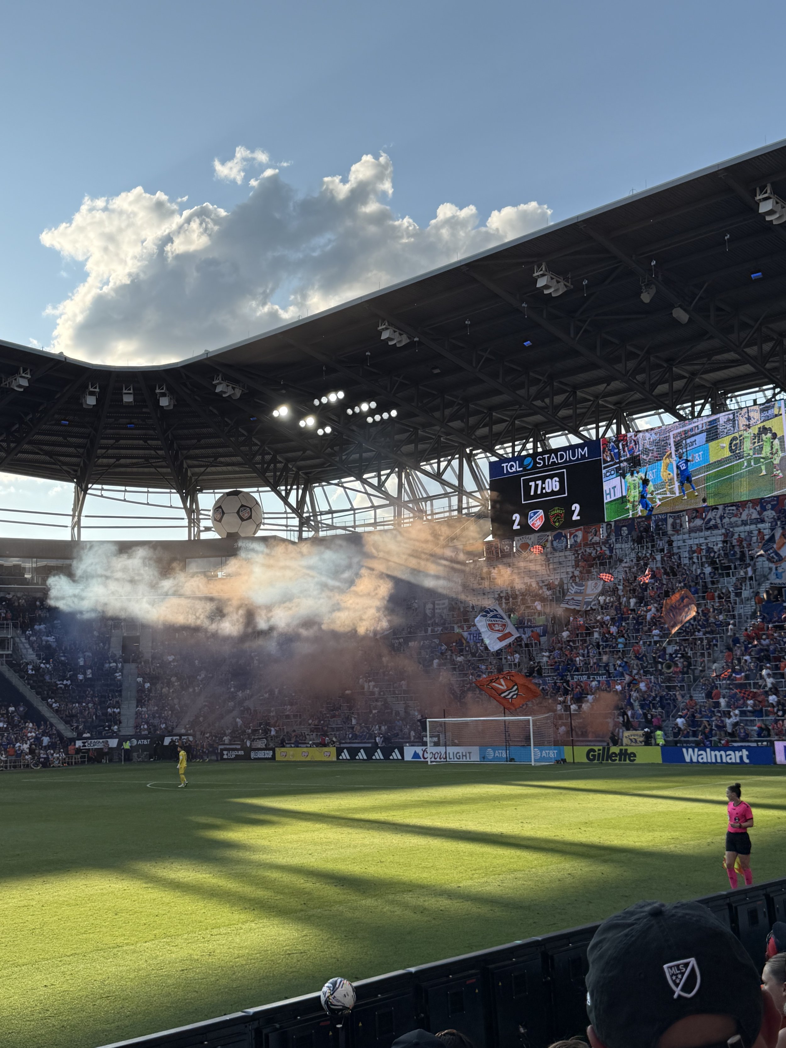 FC Cincinnati v. FC Juarez, TQL Stadium, August 2025