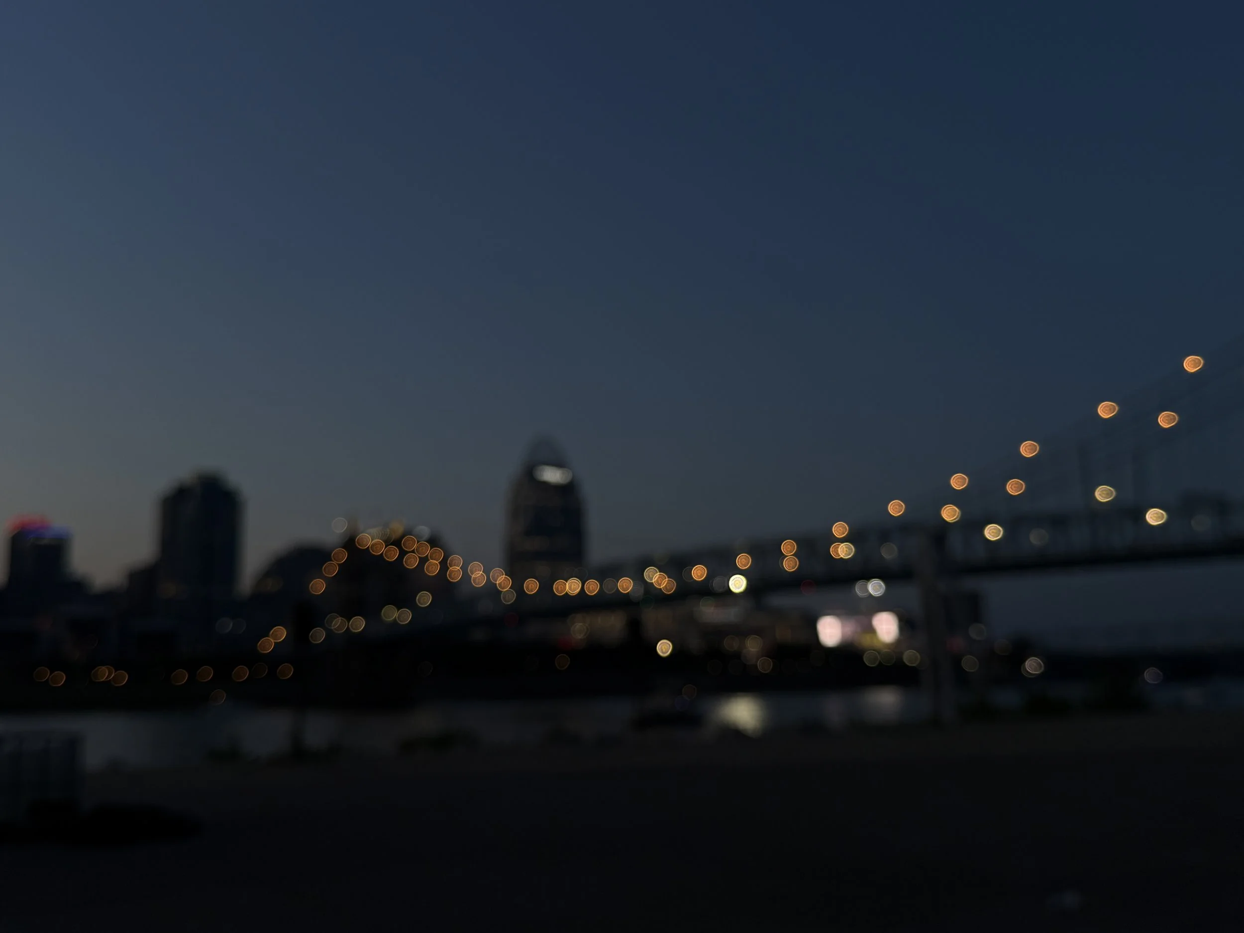 Downtown Cincinnati from Covington, KY 2025