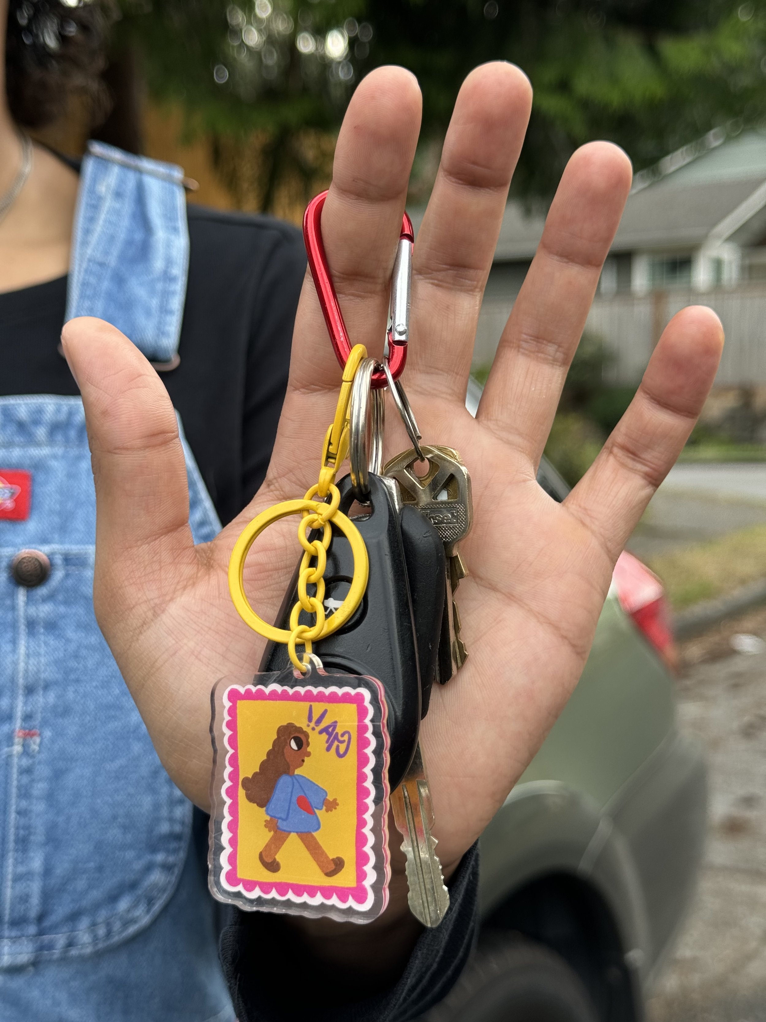 cya!! keychain