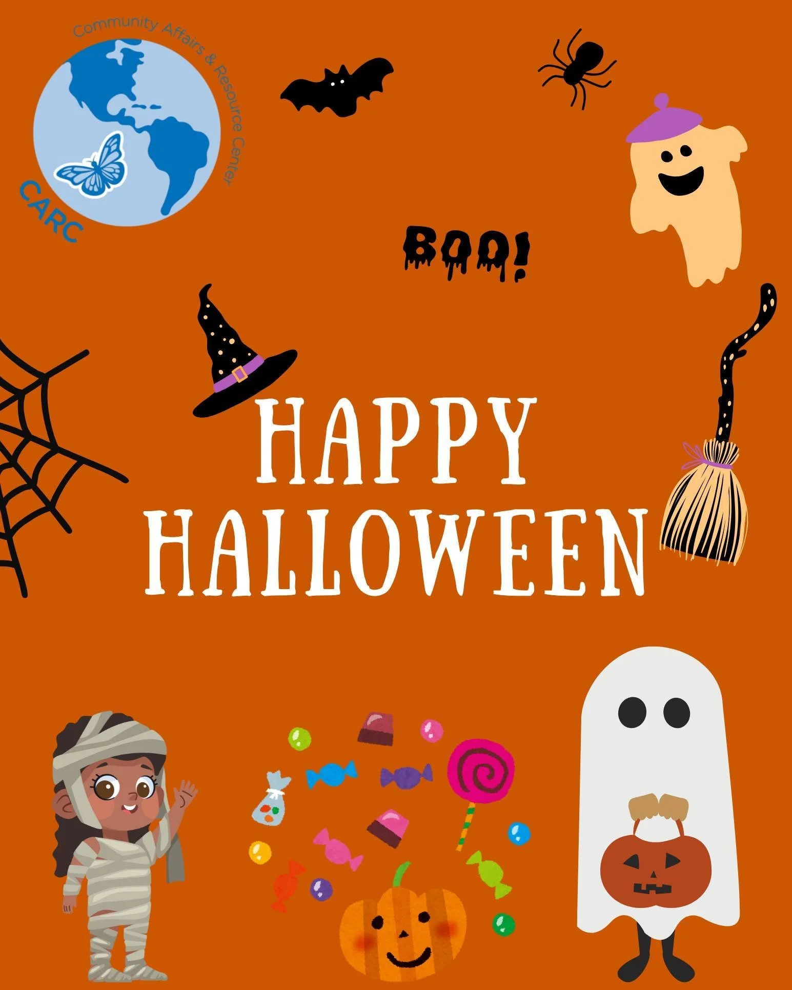 🎃 CARC sends warm Halloween wishes to our community! 👻

#carcnj #carc_nj #happyhalloween #spookyseason