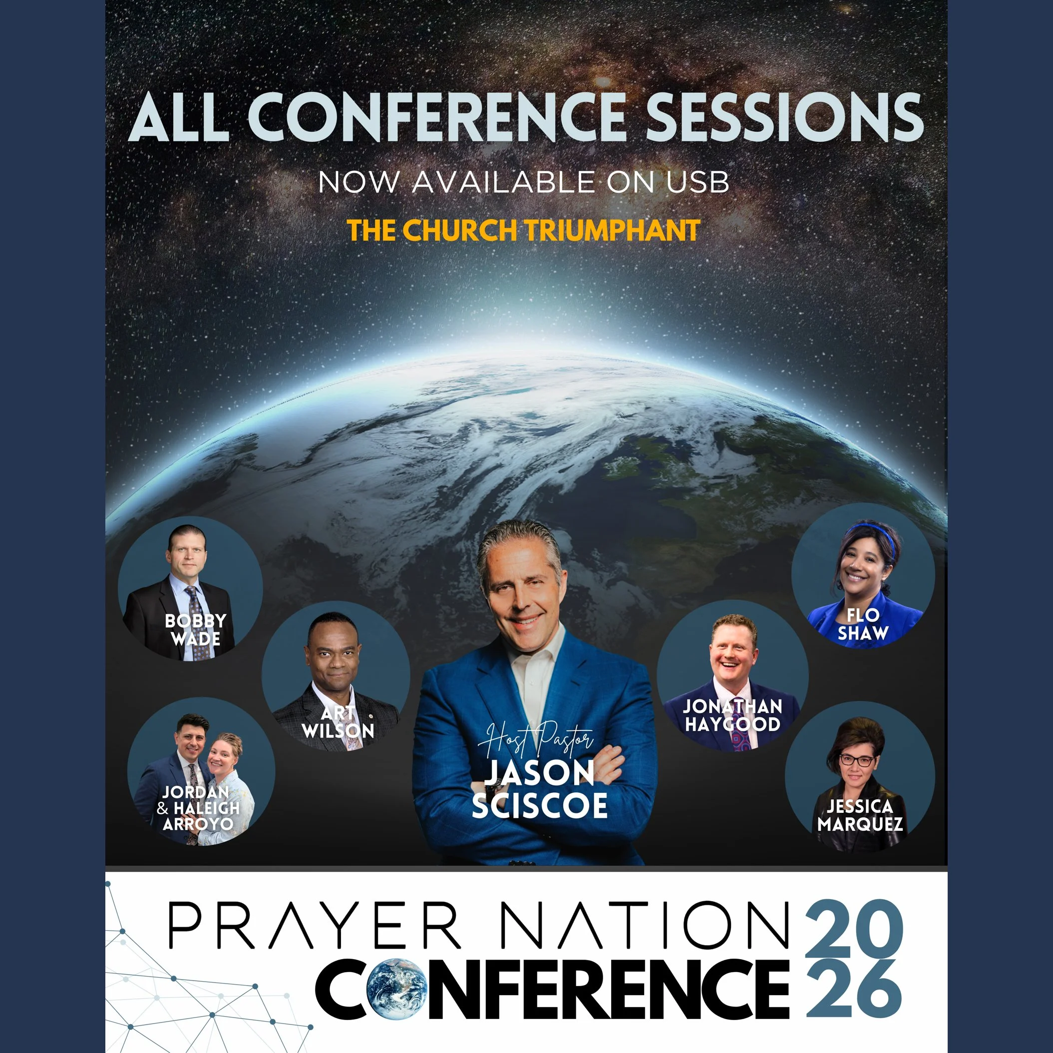 Prayer Nation Conference 2026 All Sessions On USB
