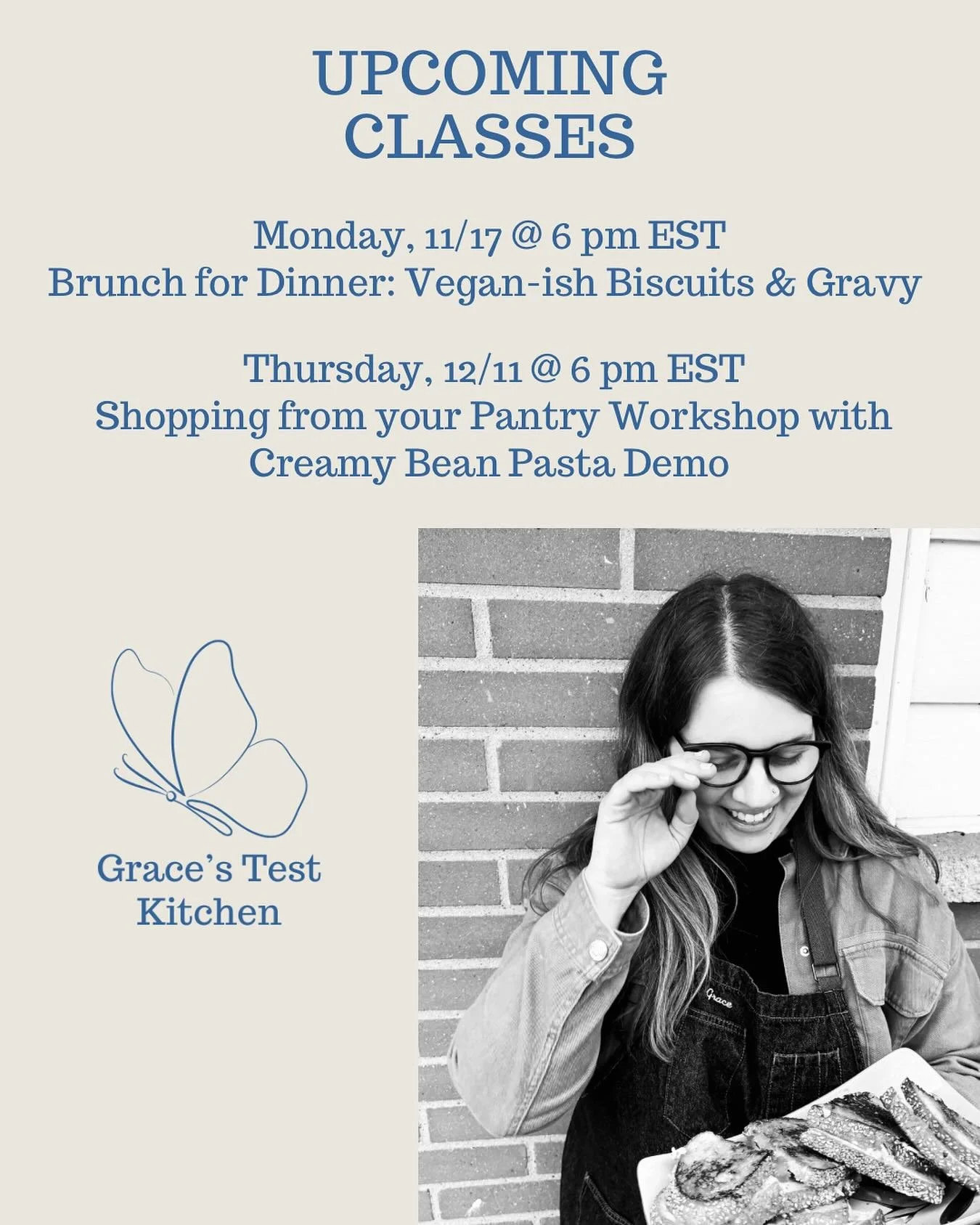 Introducing virtual cooking classes and workshops!! Join me as we cook, learn and build community together ❤️ Sign up &amp; learn more at the &ldquo;cooking classes&rdquo; link in my bio! 

This first series of classes is offered at no cost, but dona