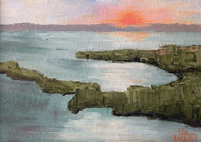 Sunset on the Inlet