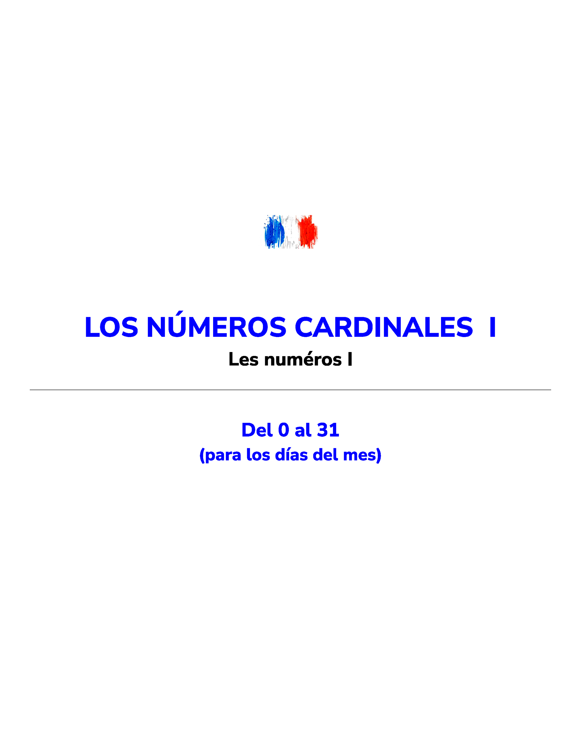 LOS NÚMEROS I