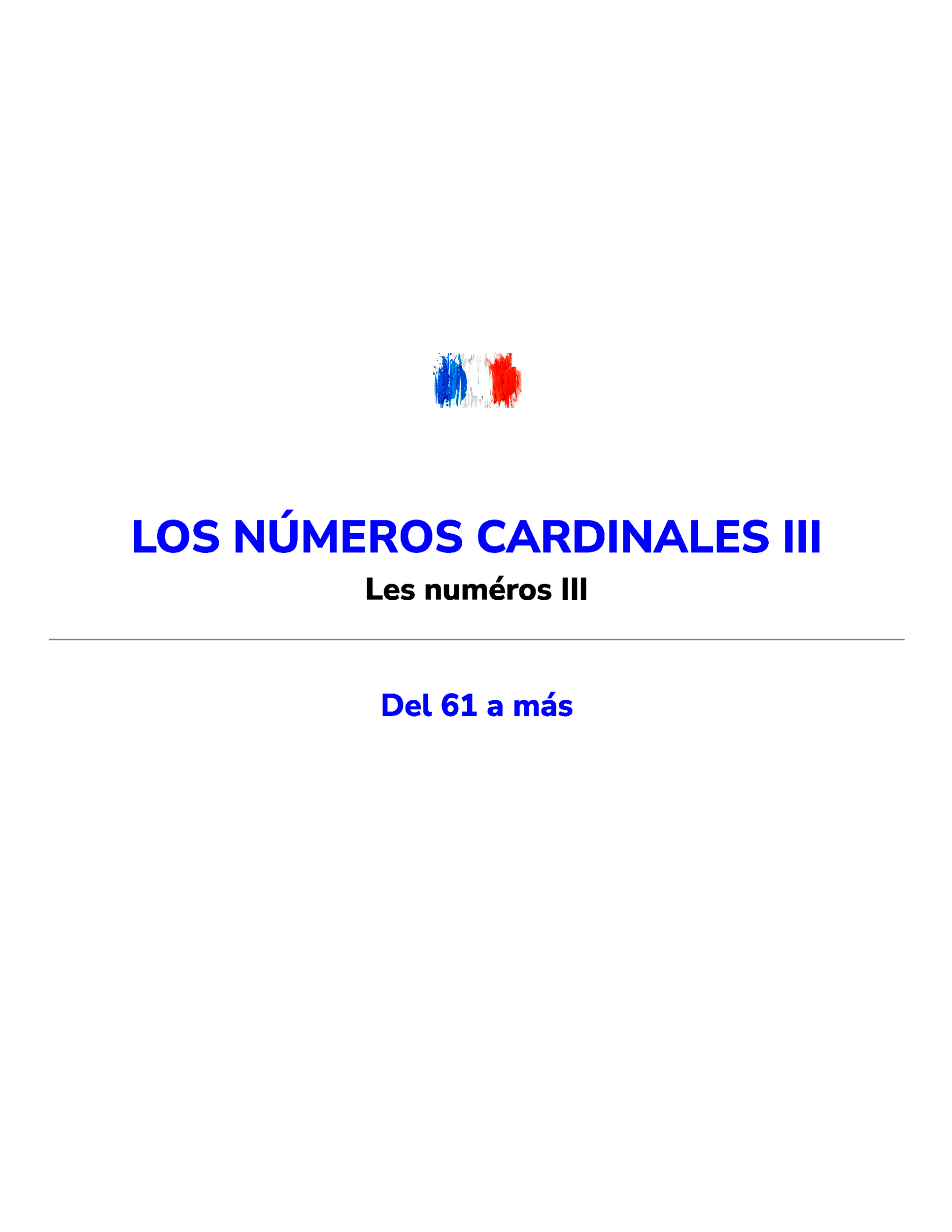 LOS NÚMEROS III