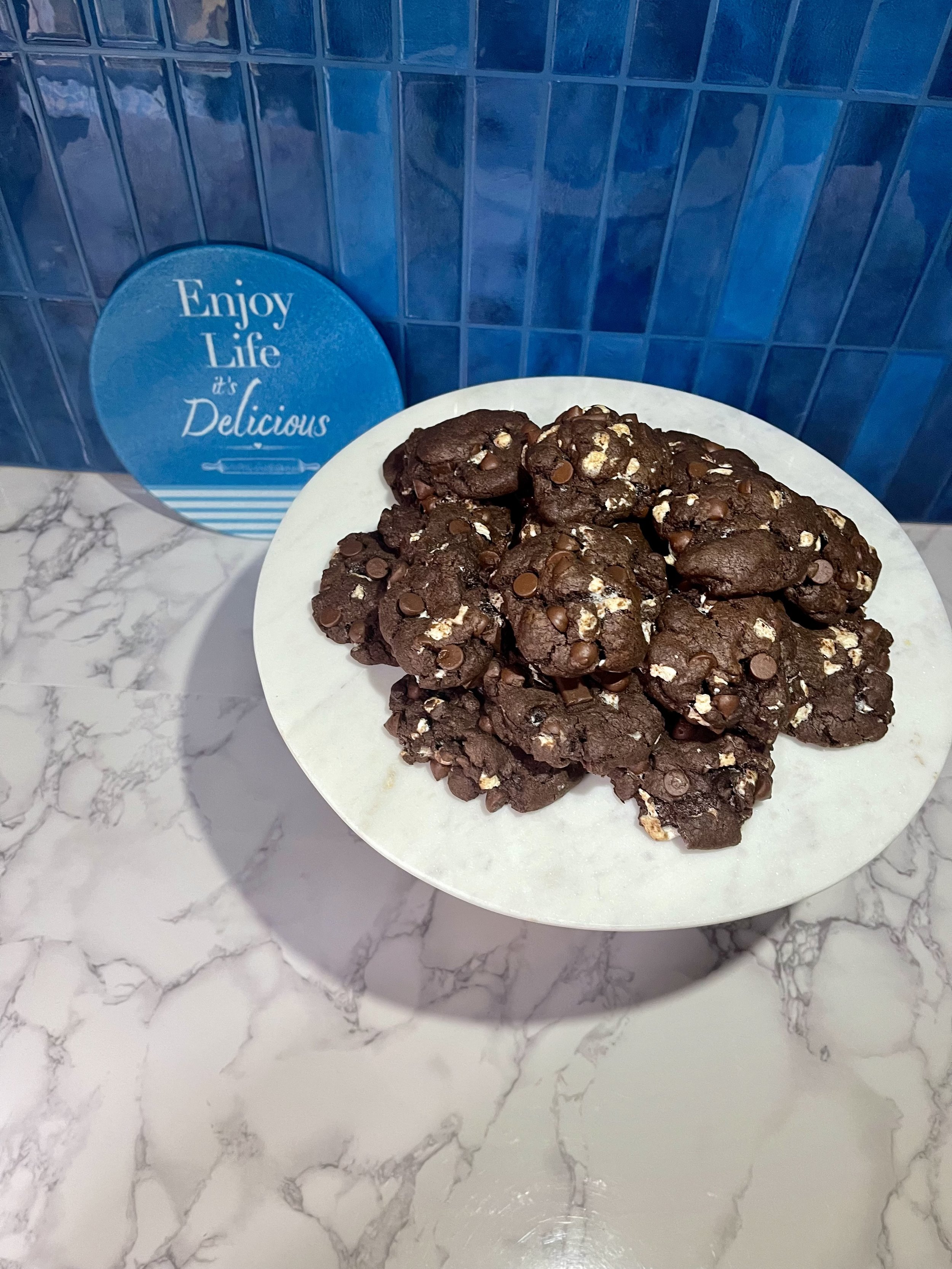Hot Chocolate Cookies