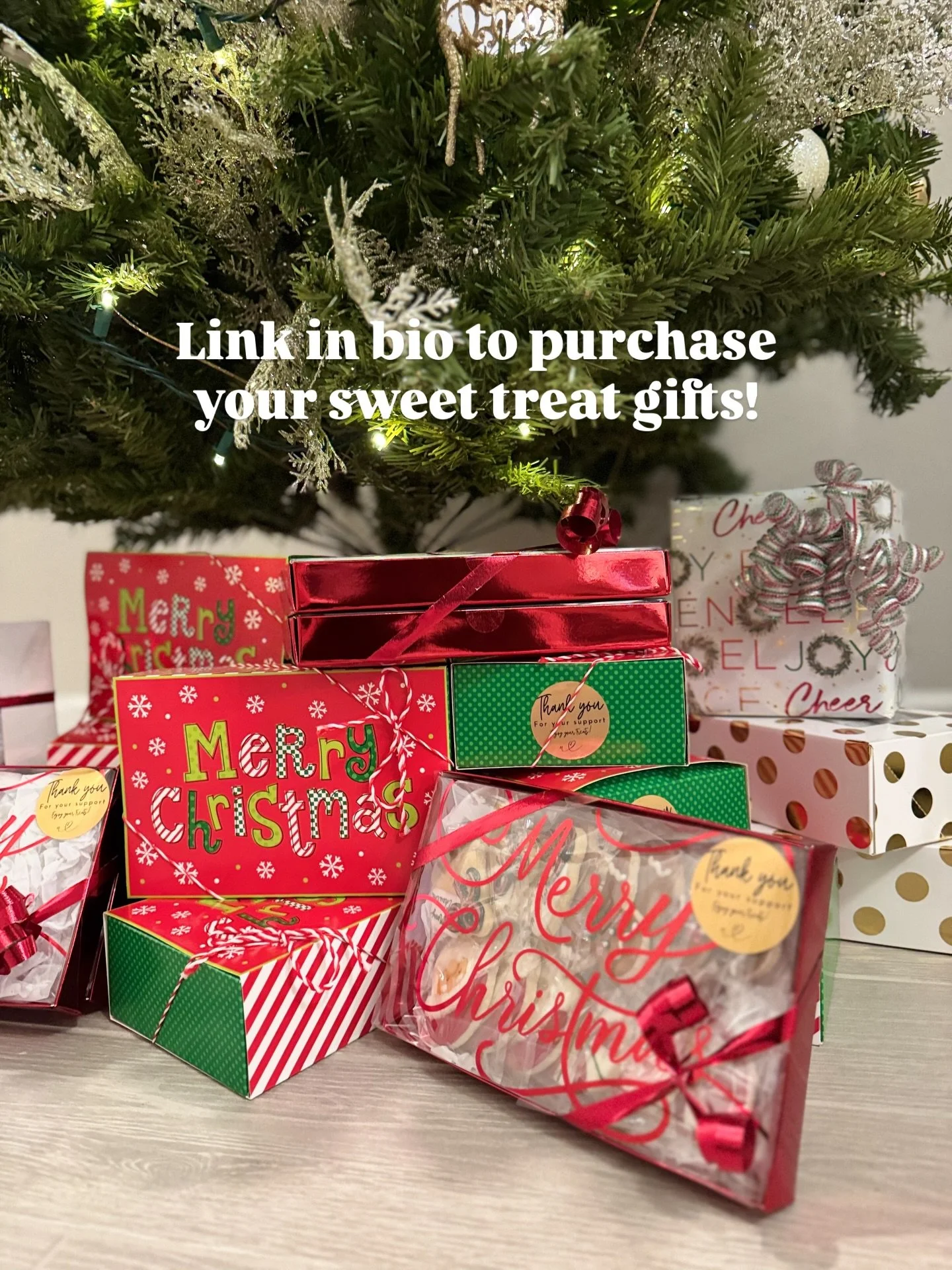 Don&rsquo;t forget to grab your sweet treat gifts!! Whether it&rsquo;s for your party hosts, friends, teachers, YOU! My entire Christmas menu comes packaged so perfectly it can go right under the tree!! Order by Monday to get your treats by Christmas