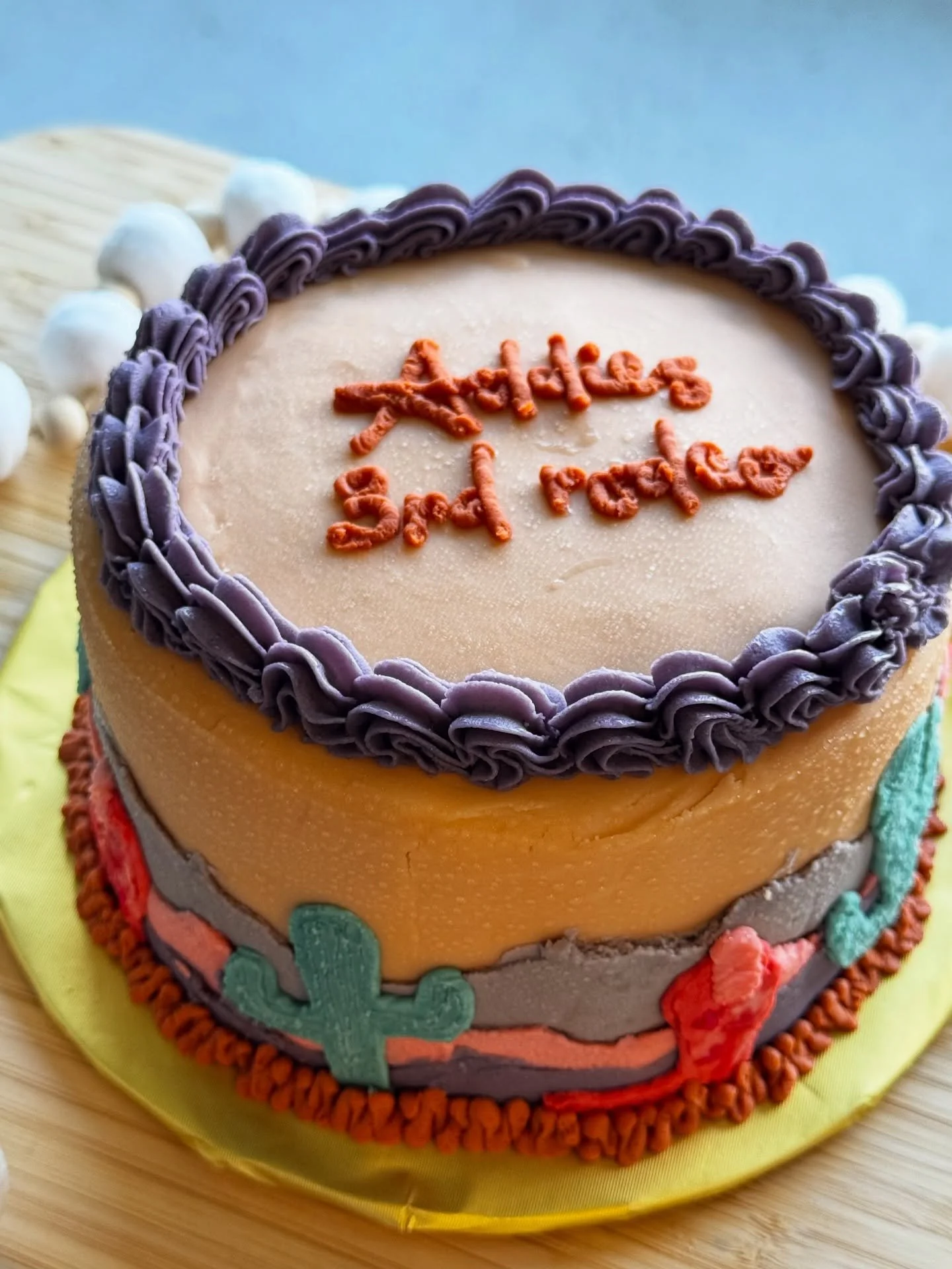 2026 goal: be better at posting 🫣
Here&rsquo;s a fun cake from a rodeo birthday this past fall!