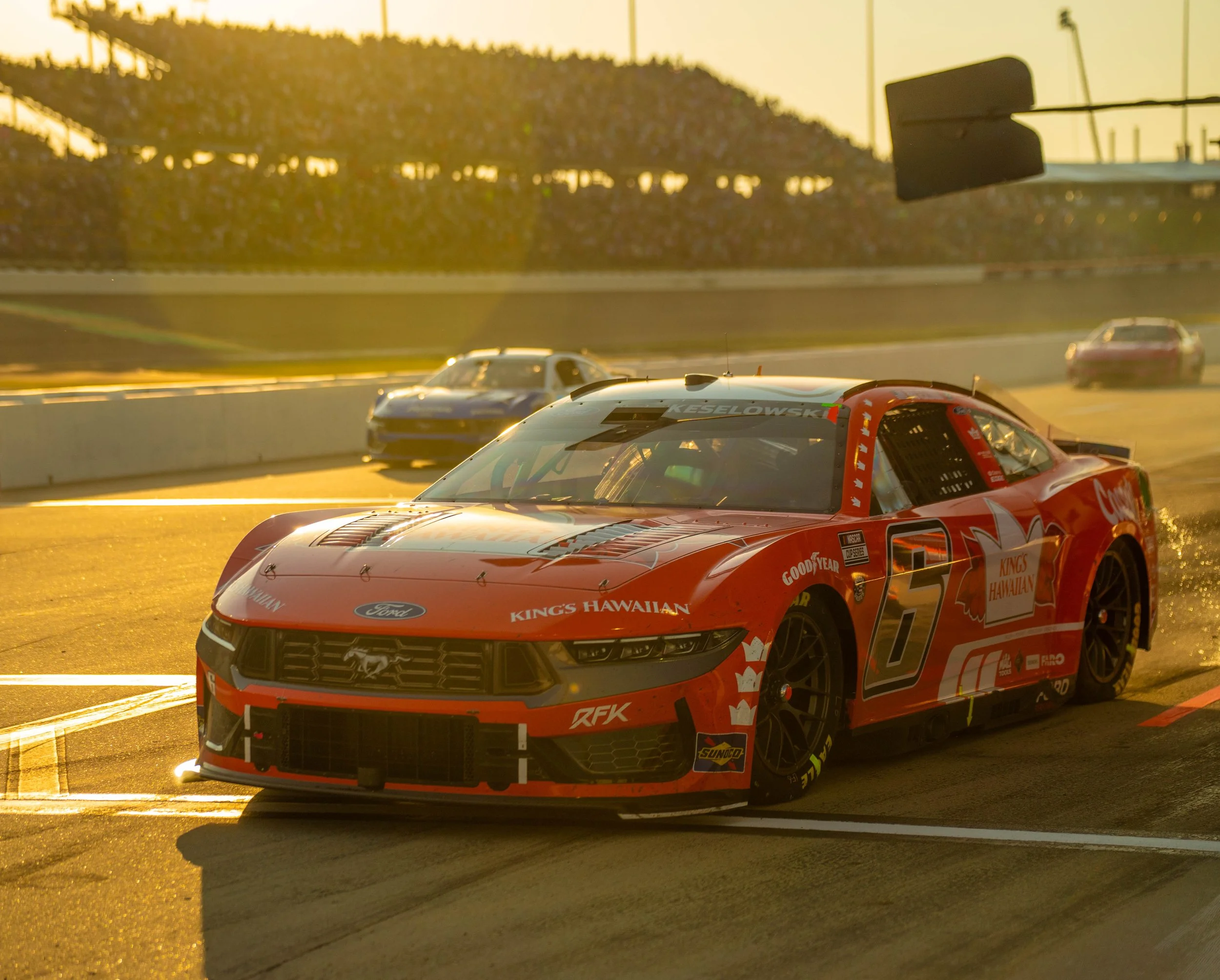Brad Keselowski at Iowa Speedway, 2024