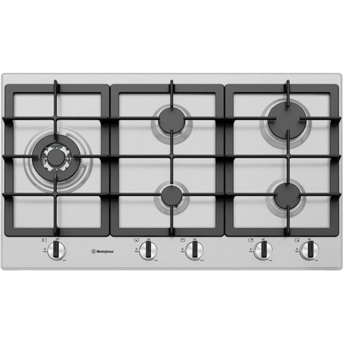 Westinghouse 90cm S/S Gas Cooktop