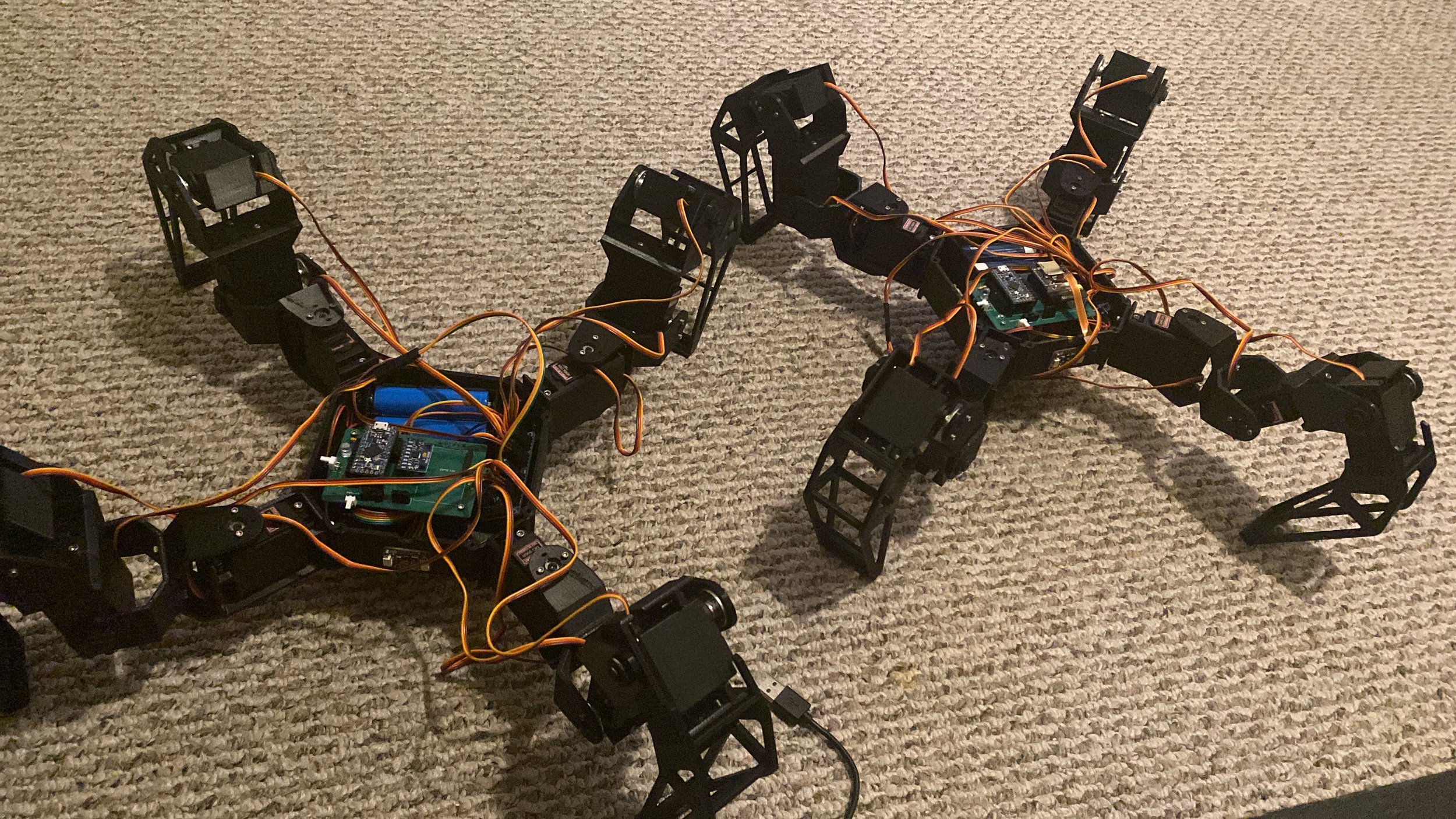 Swarm Obstacle Avoidance Testing during Development