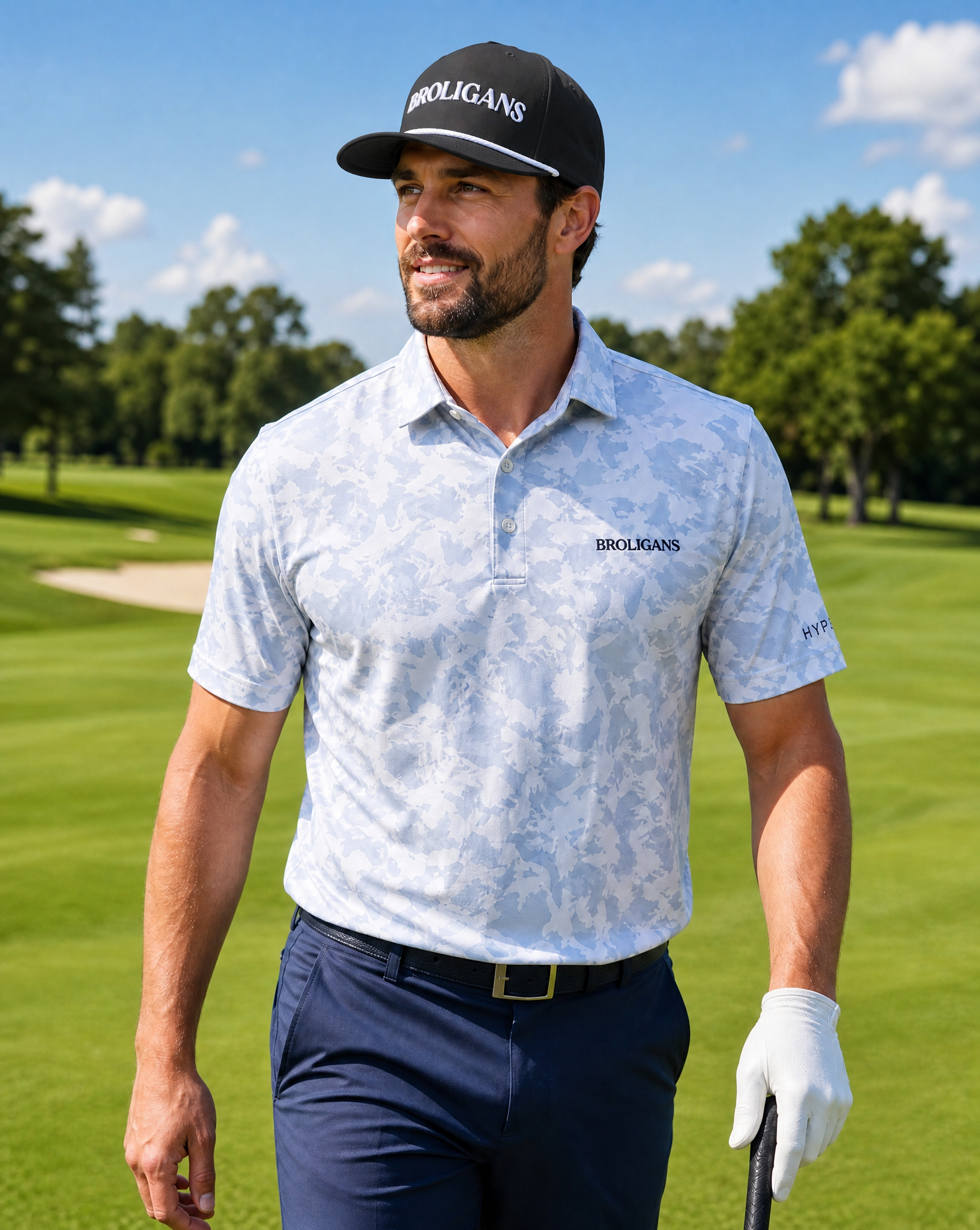 Camo Golf Polo