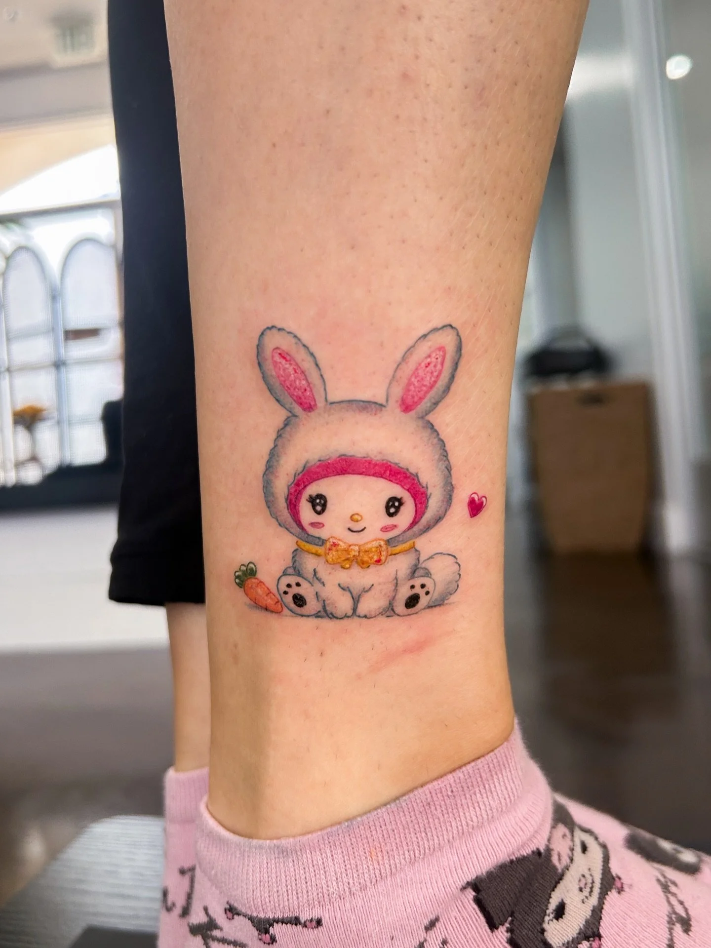 I was saving this to post on Easter but I forgot OOps I&rsquo;ve been so bad at posting lately 🫣 Anyways happy spring! 🐰🥕💖

Visit the link in my bio to book a custom or flash tattoo with me 🔗
Currently booking for April through July 🗓️

Located
