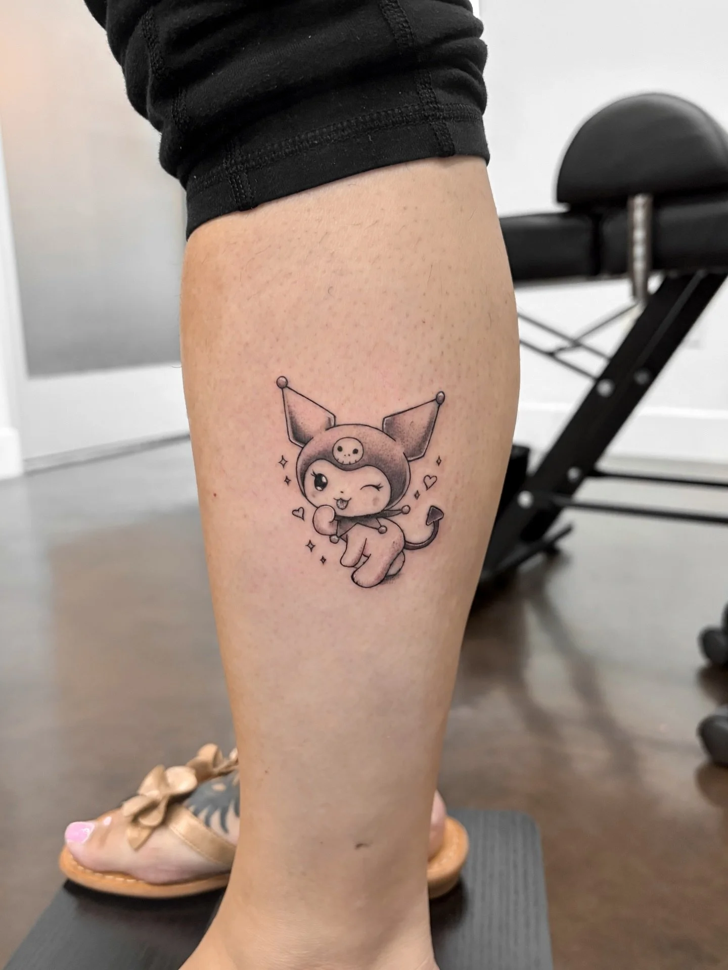 Kuromi from my Sanrio flash sheet ✨

I&rsquo;m currently booking for July-September! June is fully booked 🗓️
Visit the link in my bio to book your next custom or flash tattoo 🔗

Located in Garden Grove, CA 📍