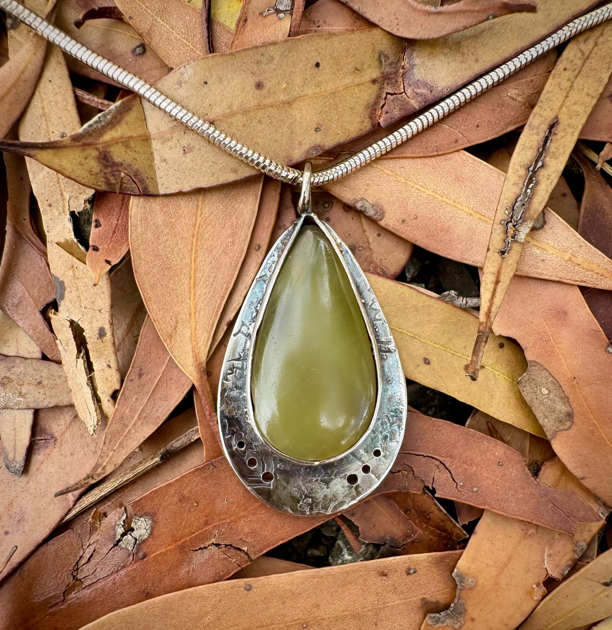 Andean Jade Pendant