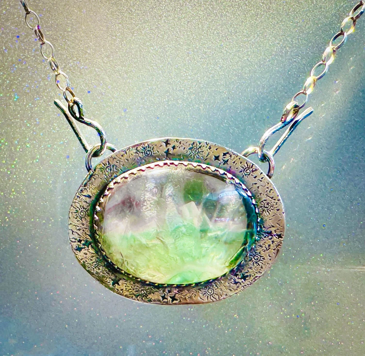 Aurora Waves of Light Pendant
