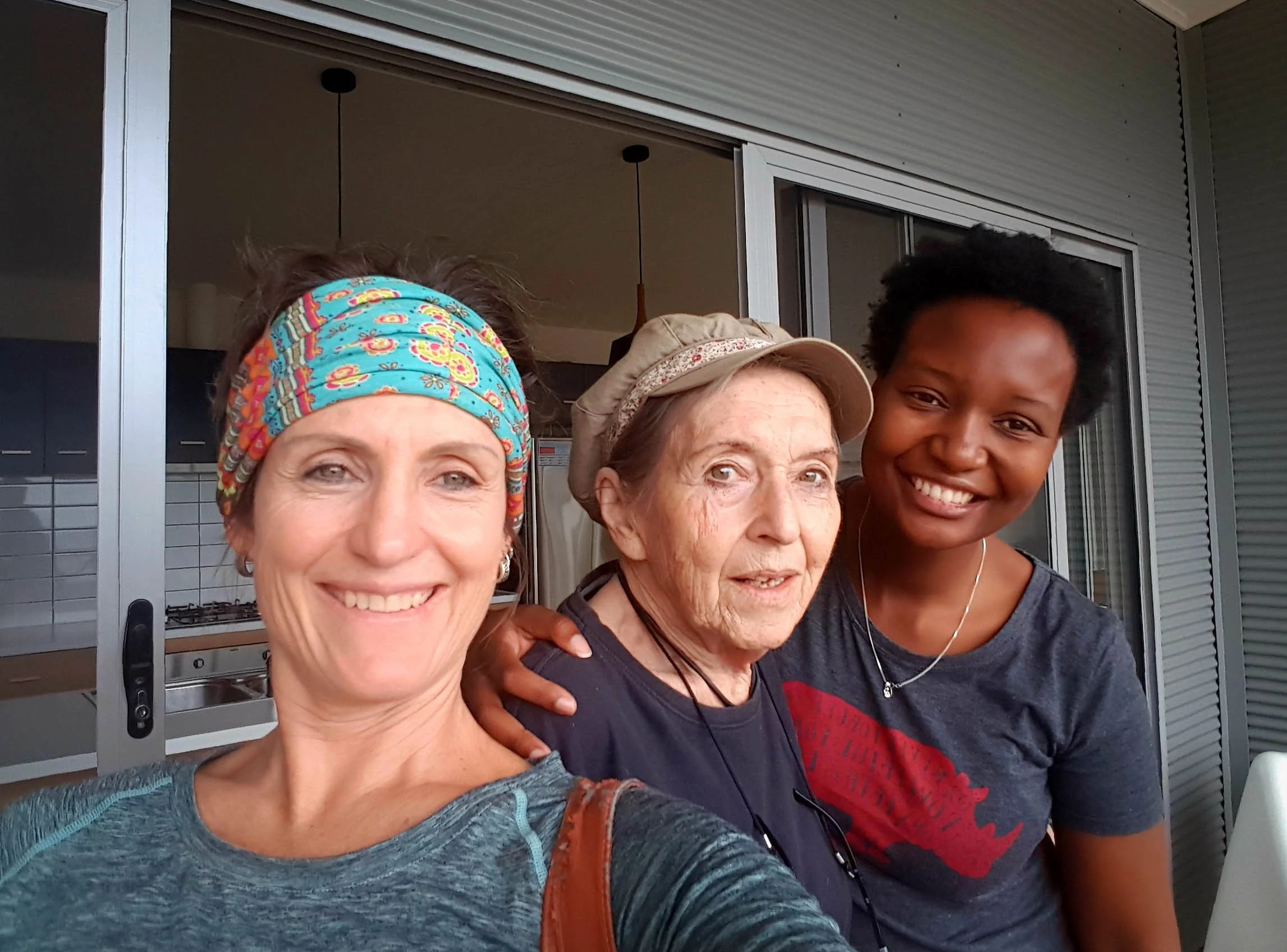 Three generations - myself, mom and my daughter Jeanette