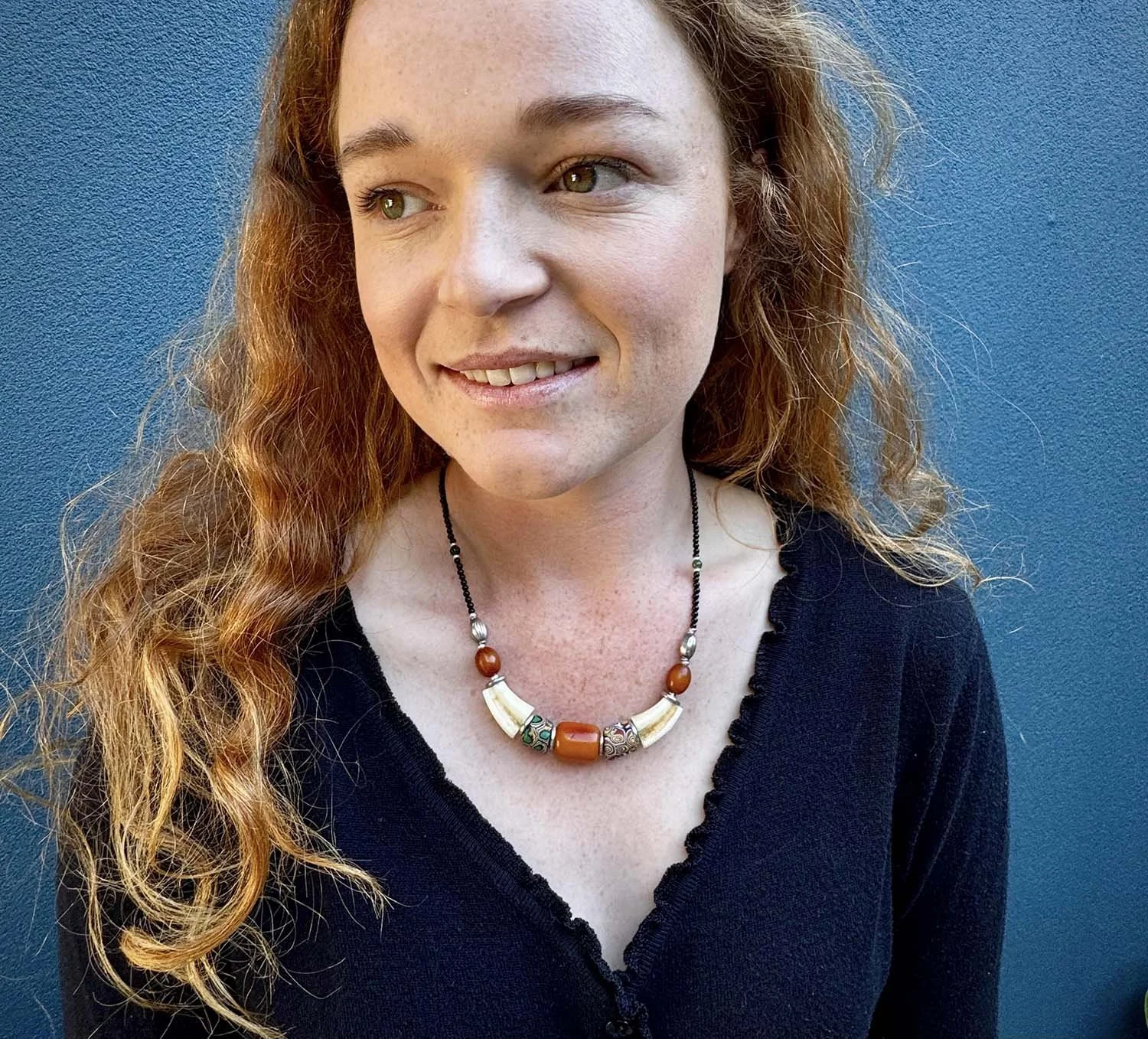 Amber-Antique-African-Trade-Beads-Warthog-Tusk-Silver-Necklace-Zoe-Small.jpg