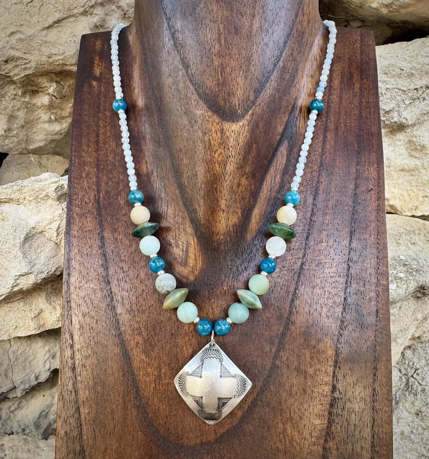 Fine-Silver-Cross-Apatite-Chalcedony-Amazonite-Aquamarine-Necklace-Small.jpg
