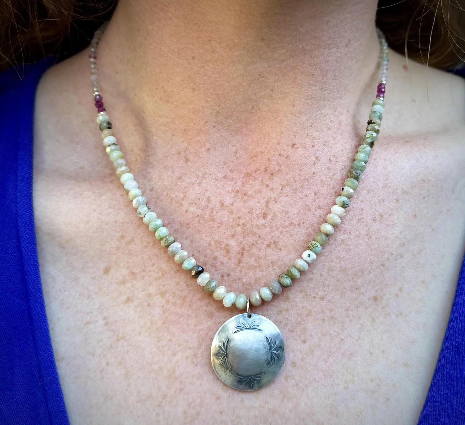 Fine-Silver-Round-Floral-Pendant-Green-Moonstone-Flourite-Ruby-Necklace-Zoe-Closeup-Small.jpg