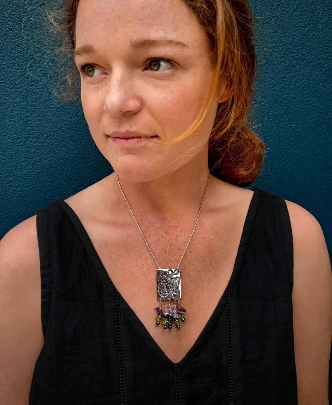 Om Pendant & Brooch