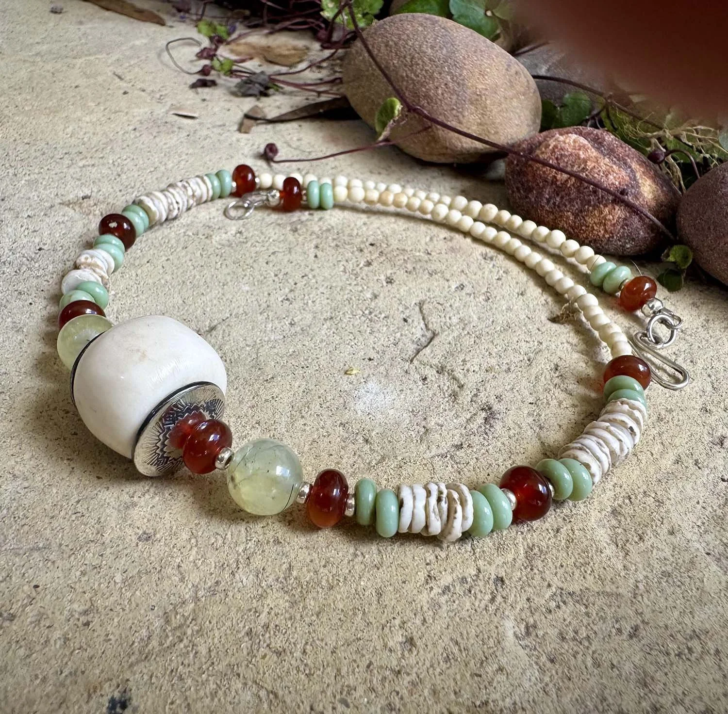 Horn-Bone-Shell-Nephrite-Carnelian-Sterling-Silver-Beads-Necklace-Rock-2-Small.jpg