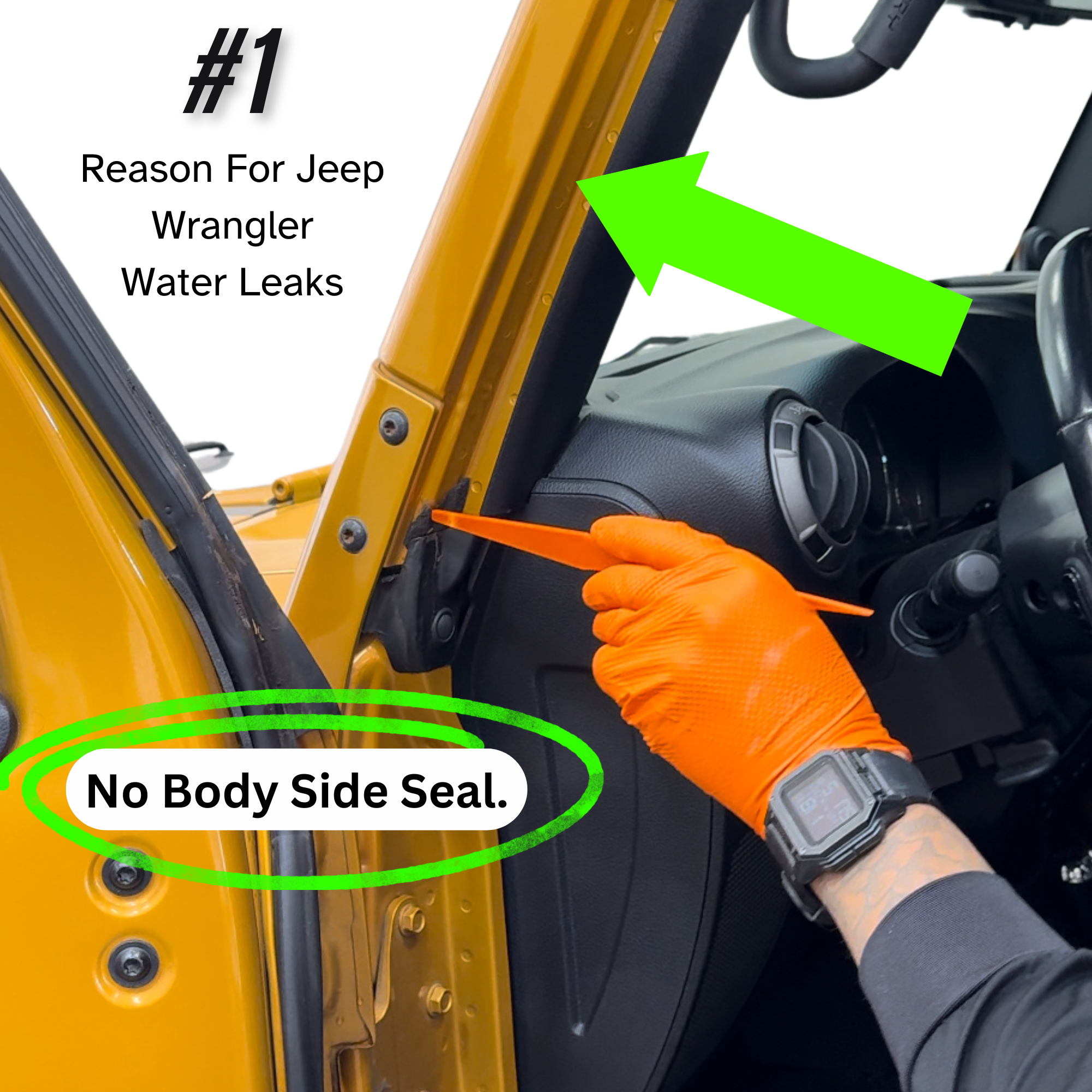 Jeep Wrangler JKU: Water Leak & Wind Noise Fix Kit — Jeep Wrangler ... Jeep Wrangler JKU: Water Leak & Wind Noise Fix Kit — Jeep Wrangler ...