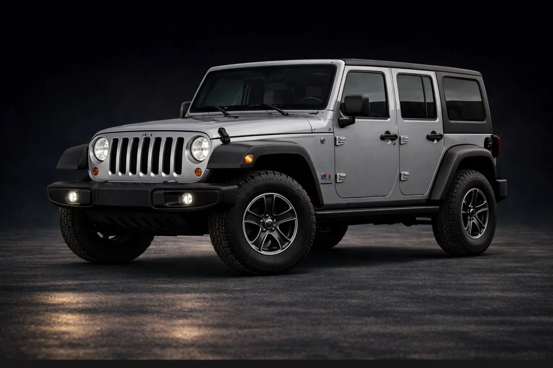 Jeep Wrangler JKU 4-door Unlimited (2007–2018) shown for leak fix kit selection