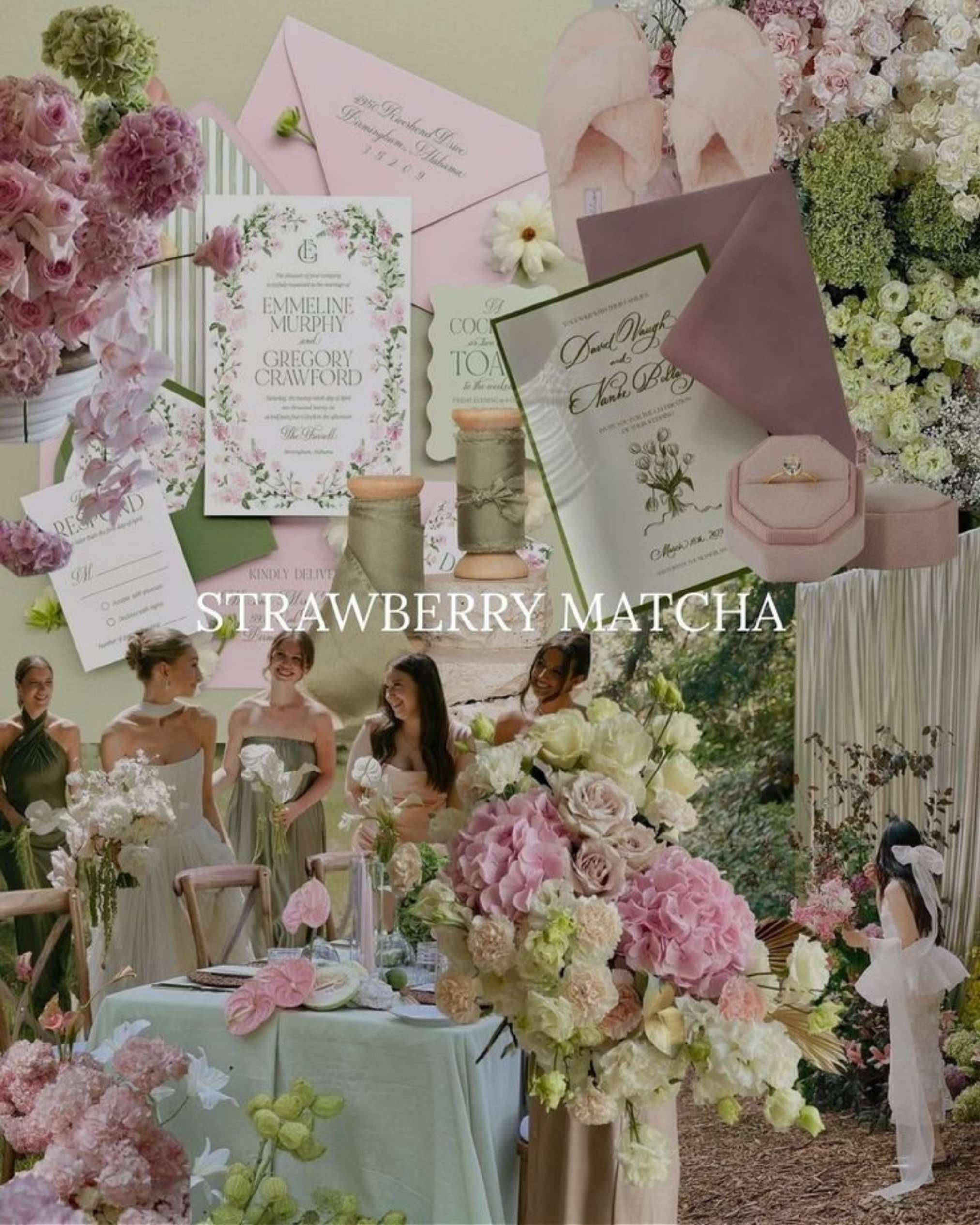 Package Three: Strawberry Matcha