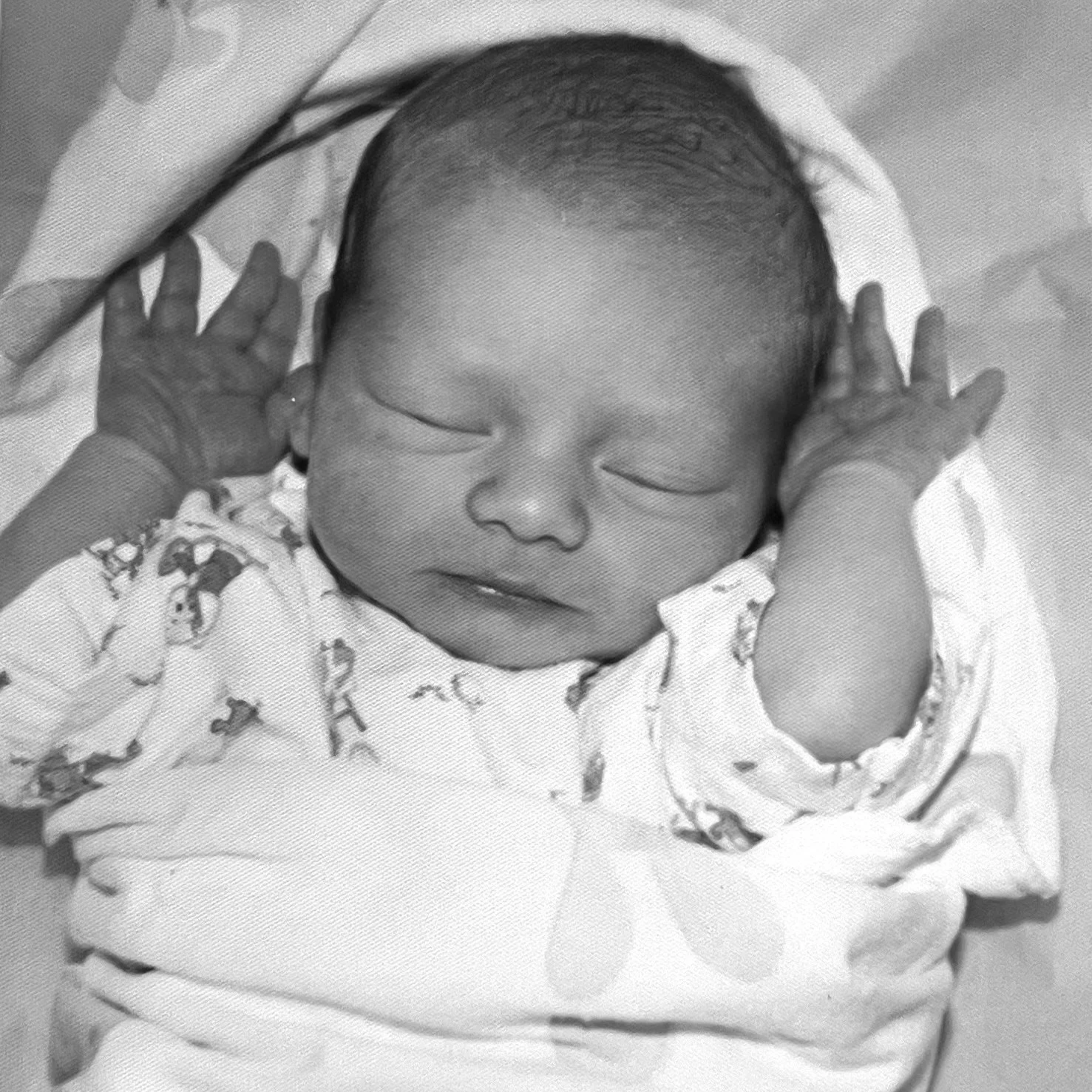 The author as a baby in Nashville, Tennessee, 1976.