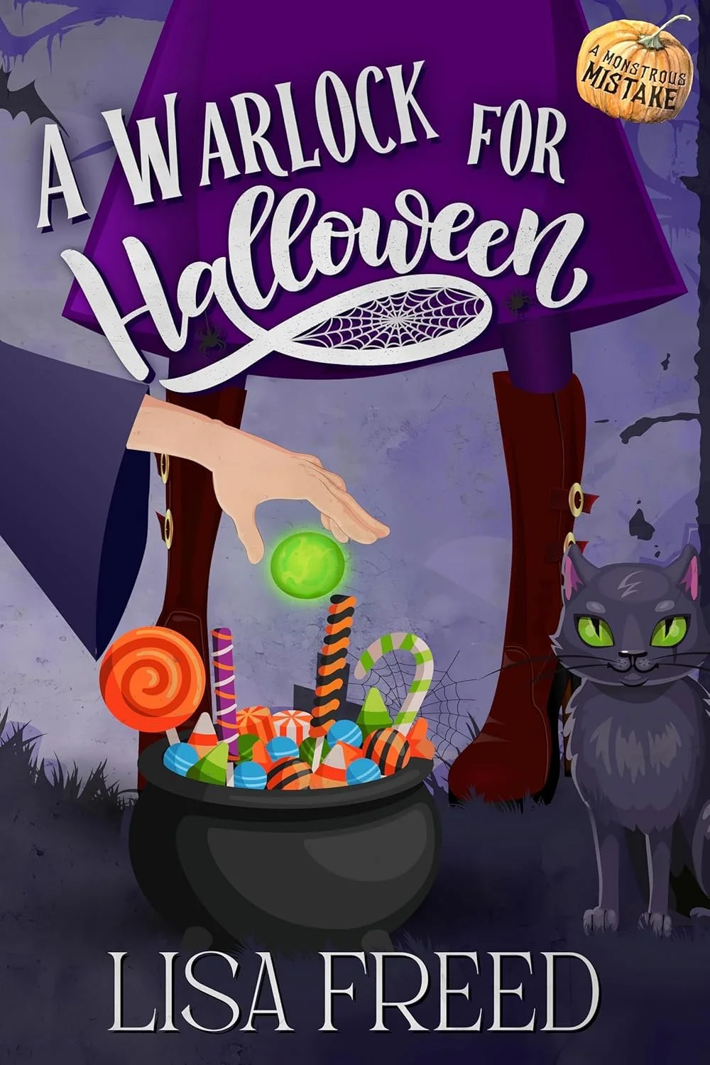 a warlock for halloween cover