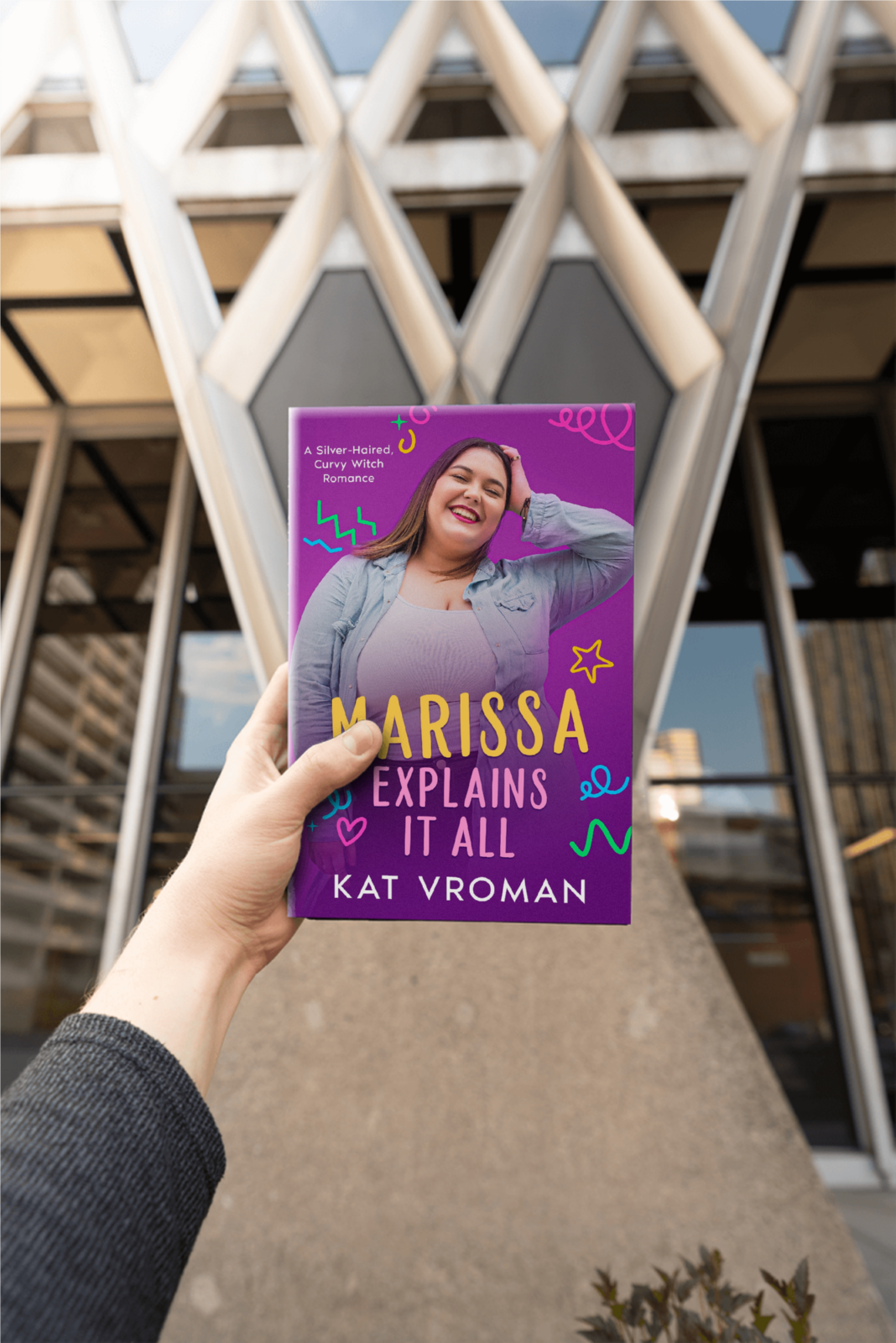 Marissa Explains It All by Kat Vroman in front of window