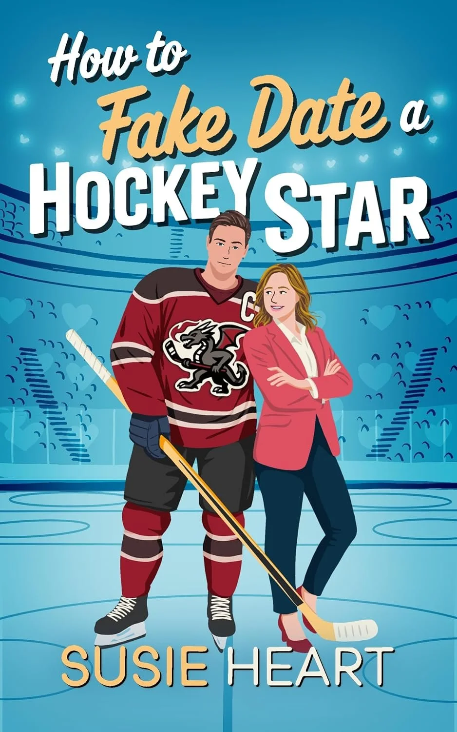 how to fake date a hockey star cover