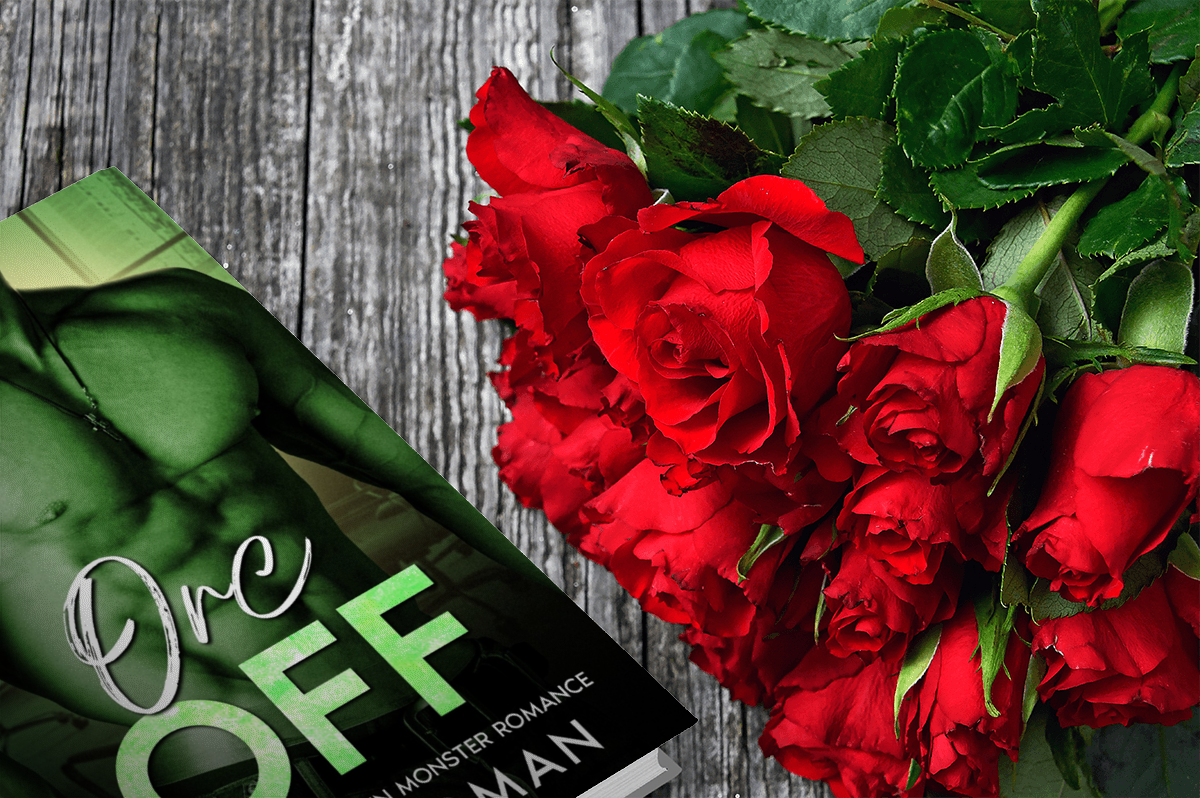 Orc Off by Kat Vroman with roses