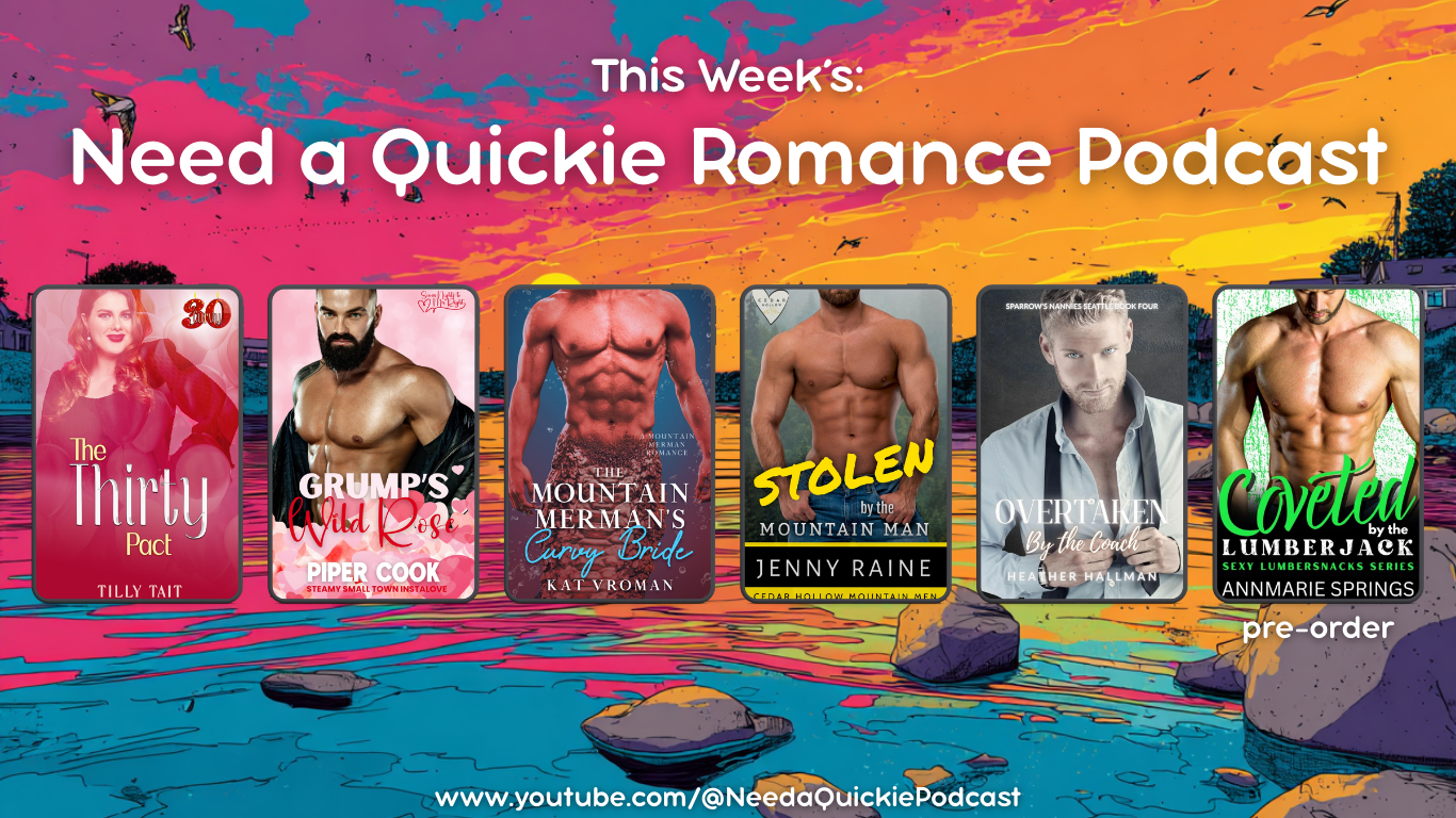 popart sunset and ocean, 6 romance ebooks on this week's need a quickie podcast