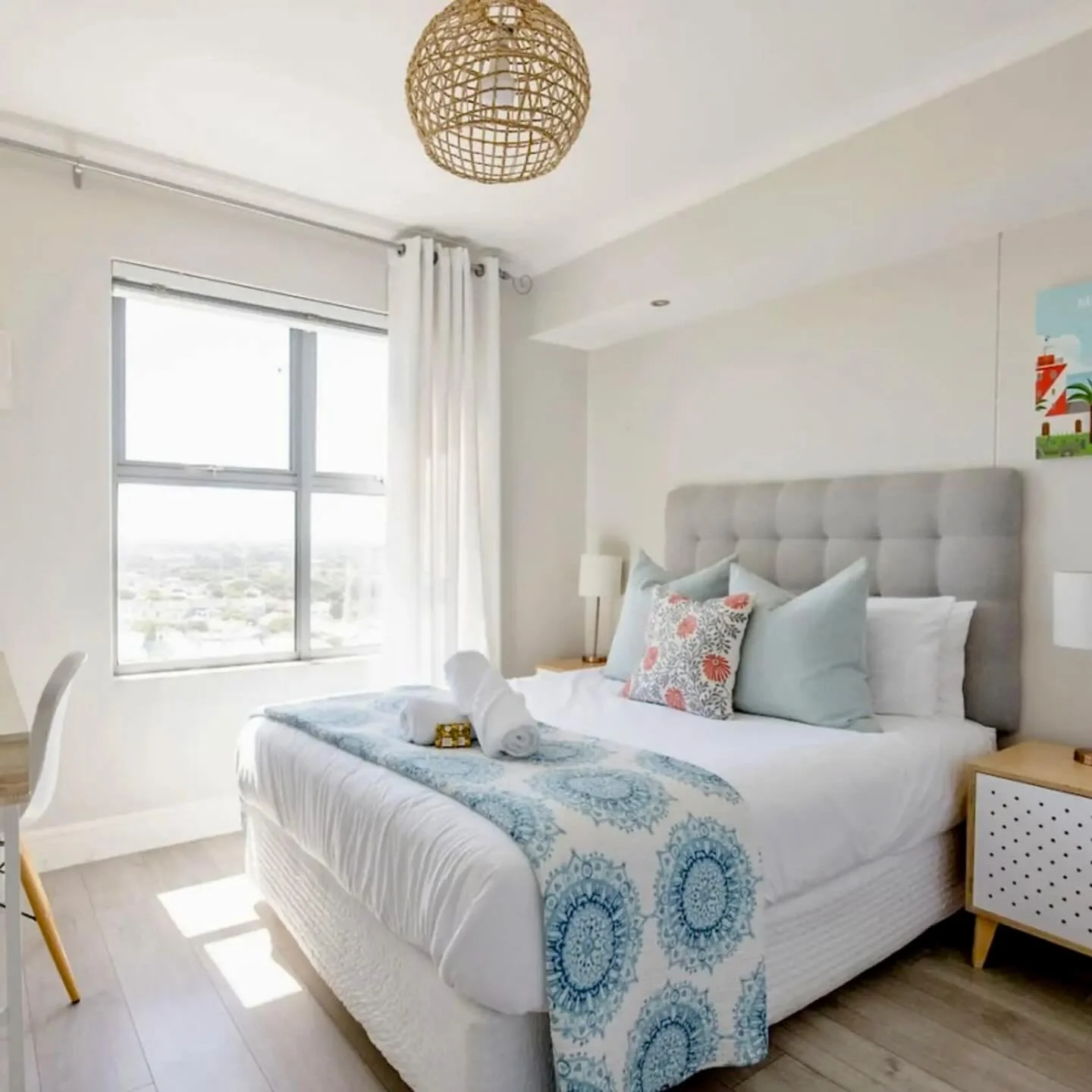 Bright, contemporary, and effortlessly inviting, this beautifully styled apartment offers modern city living with a subtle connection to nature. An open-plan layout flows seamlessly from relaxed interiors to a sunlit balcony, where elevated views set