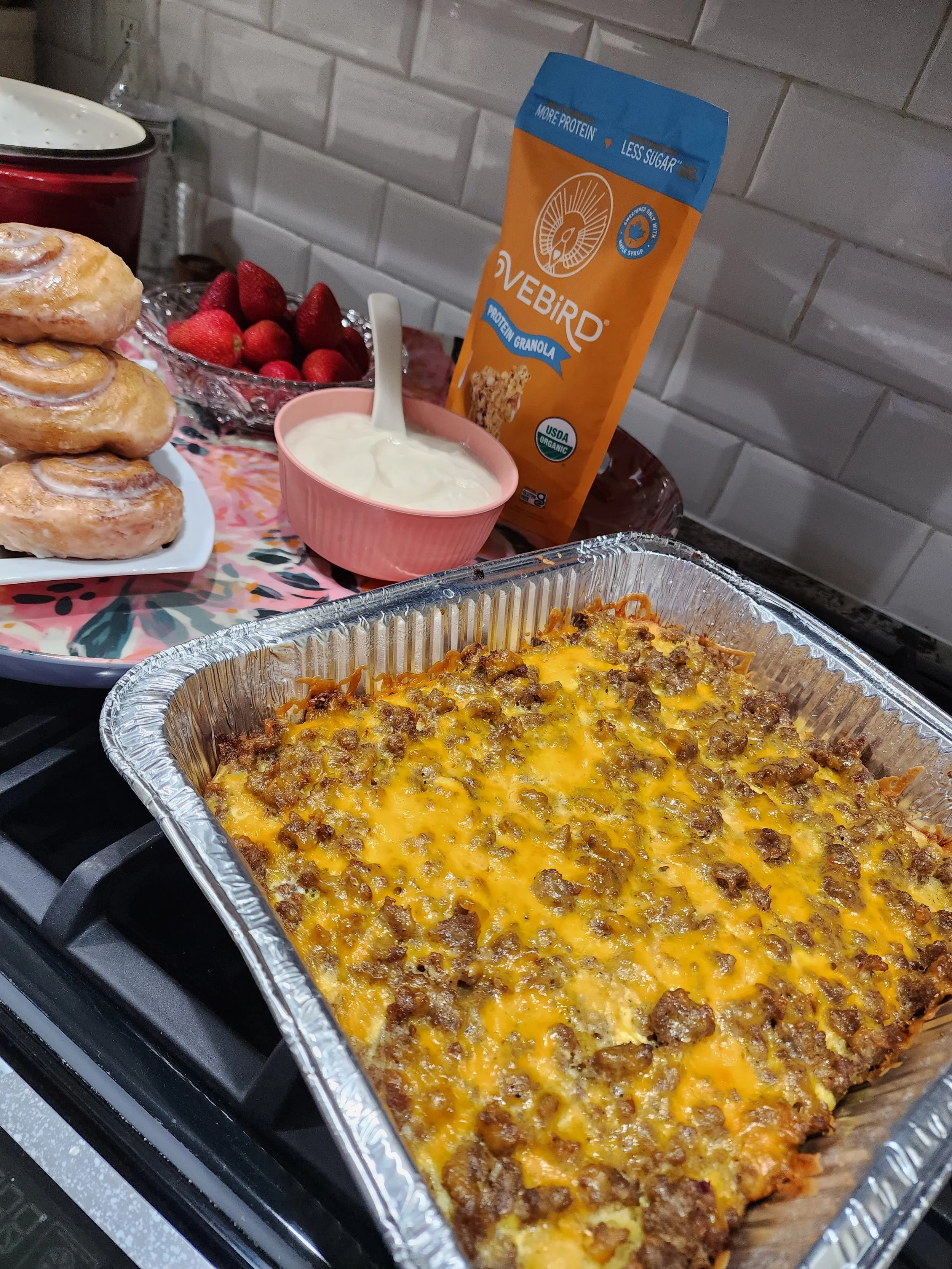 Brunch Provided by Rose Graham Quilting Retreat